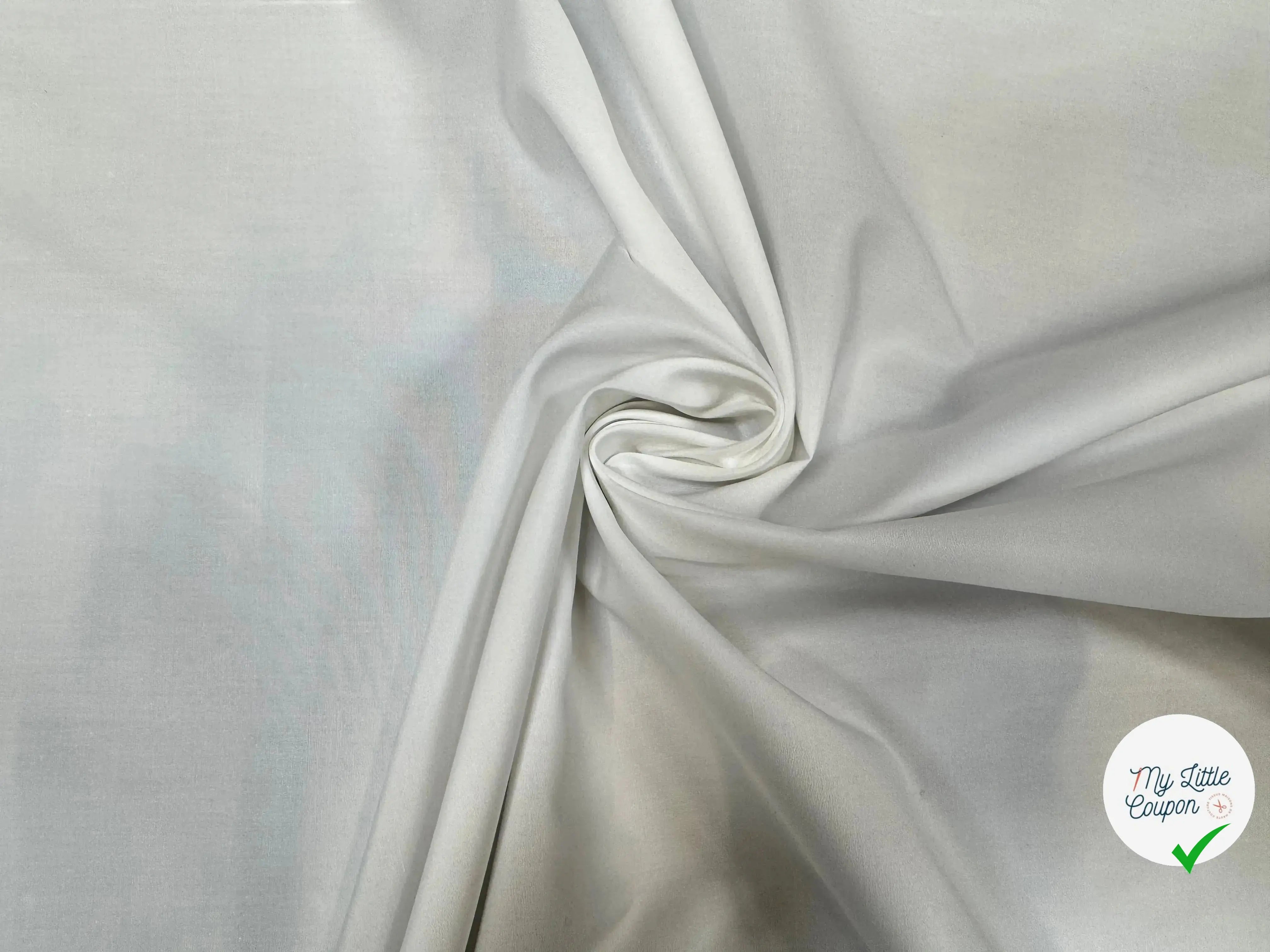 ORGANIC COTTON POPLIN, White - My Little Coupon