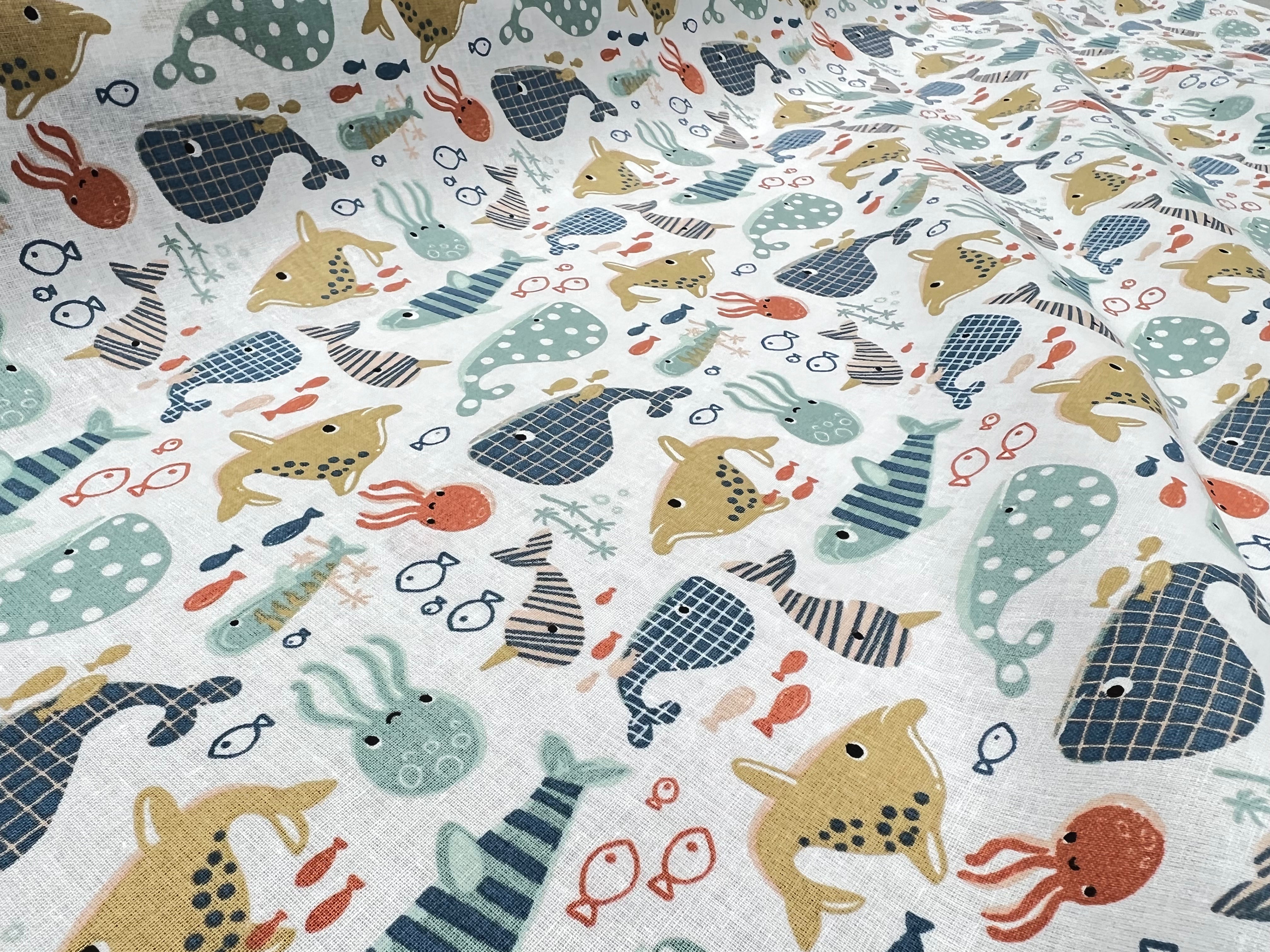 (Chute) PERCALE DE COTON PLOUF BLANC - My Little Coupon