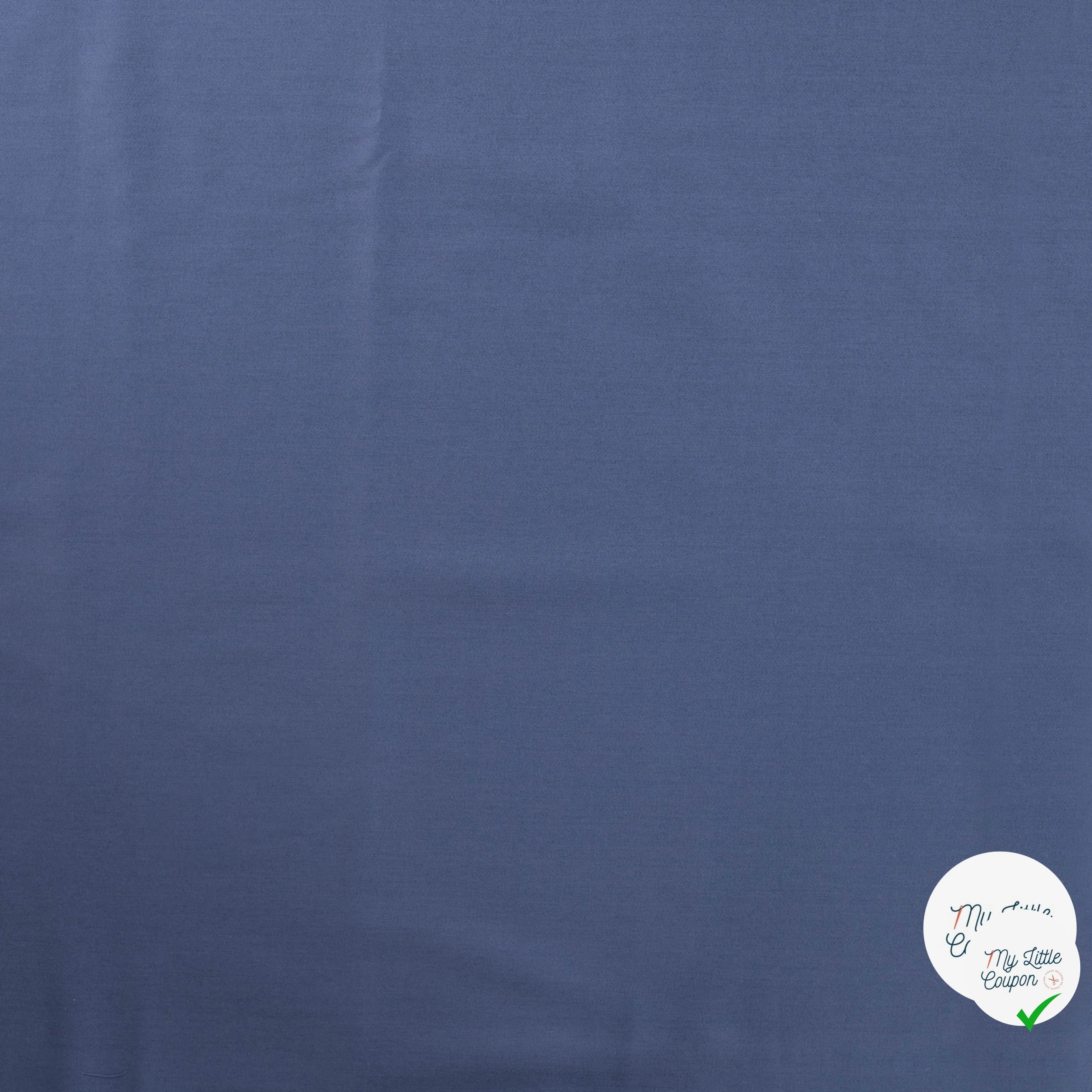 SATIN DE COTON DENIM - My Little Coupon