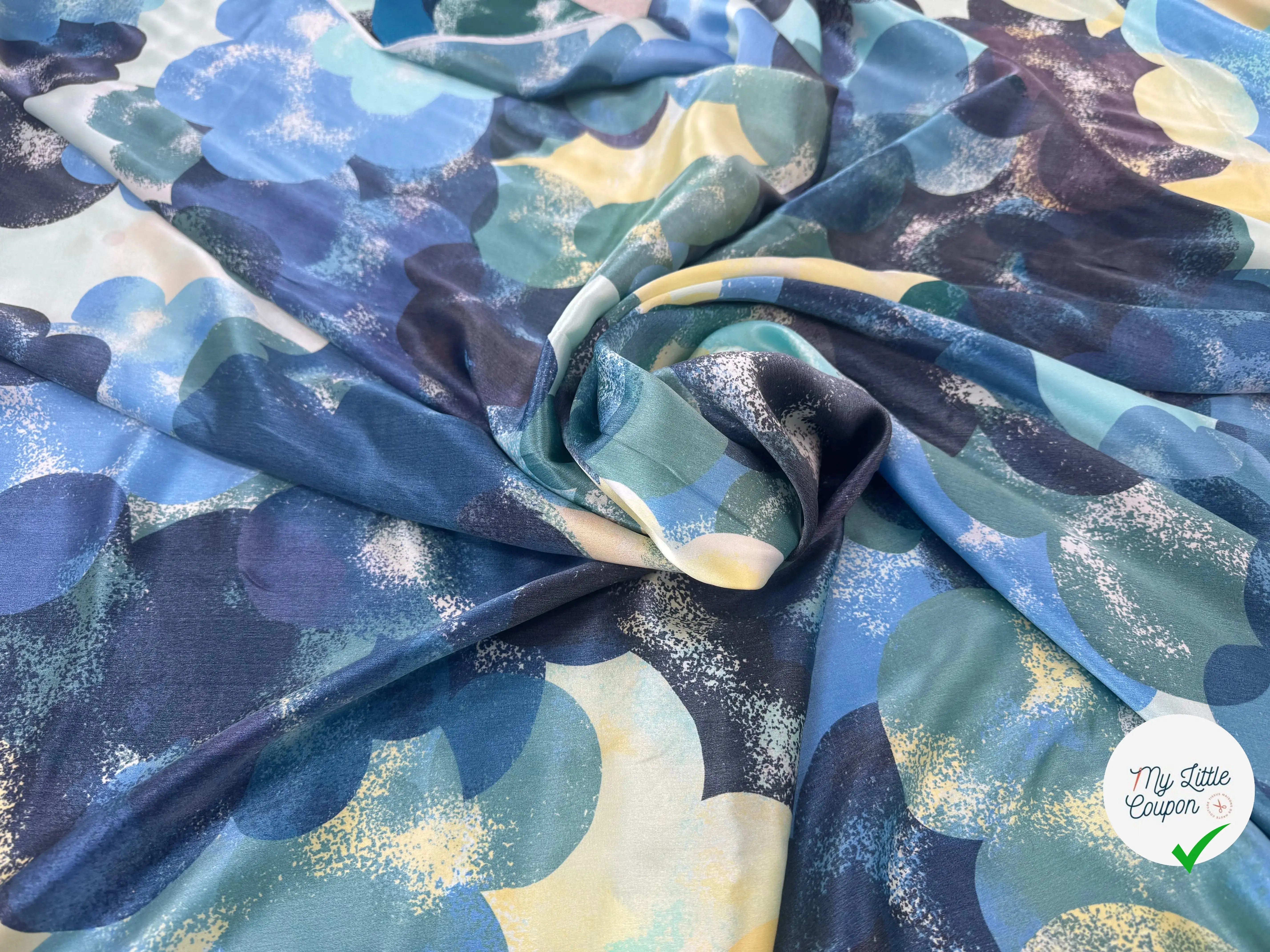 SATIN DE SOIE BULLES DE REVES - My Little Coupon