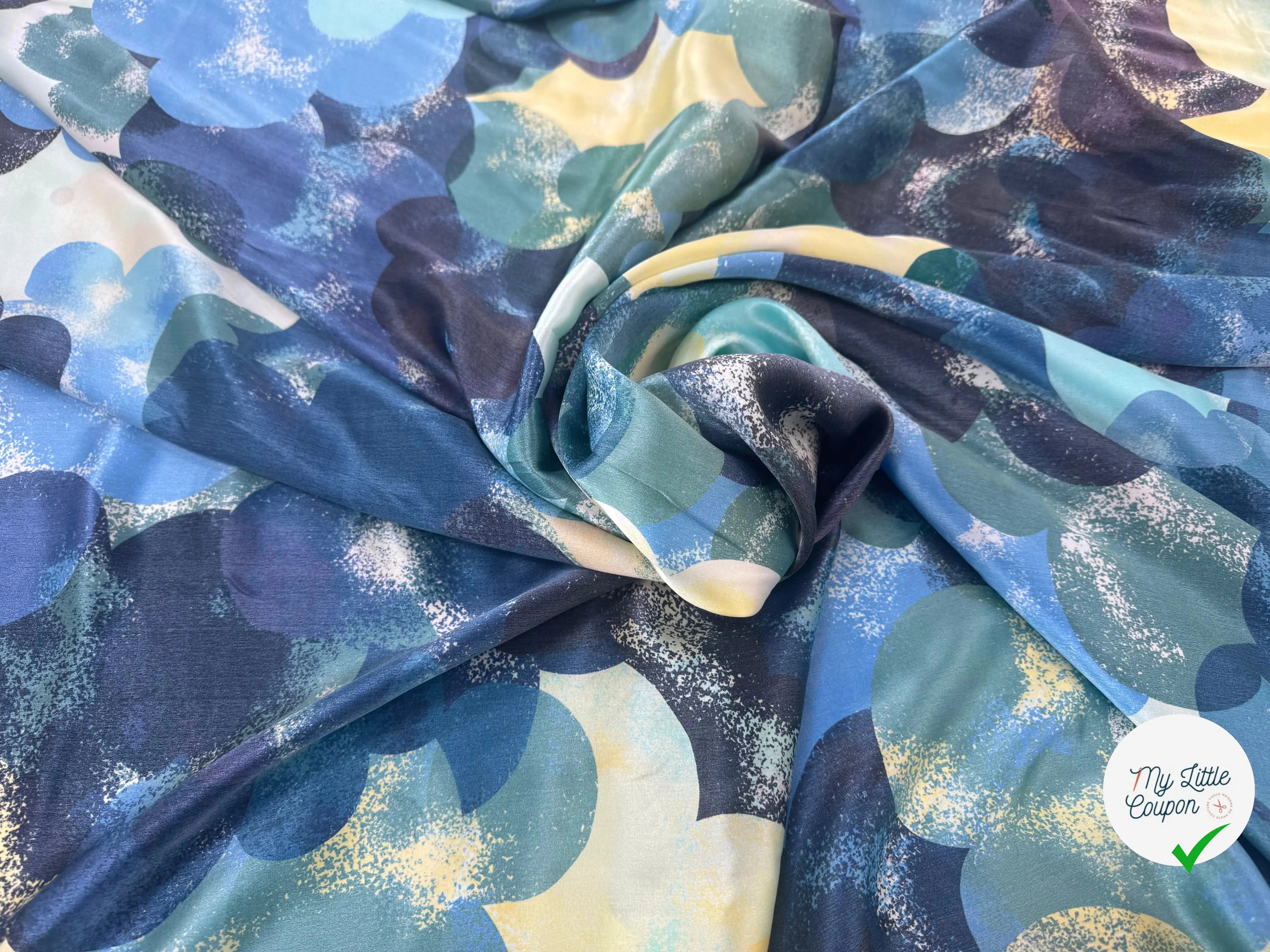 SATIN DE SOIE BULLES DE REVES - My Little Coupon