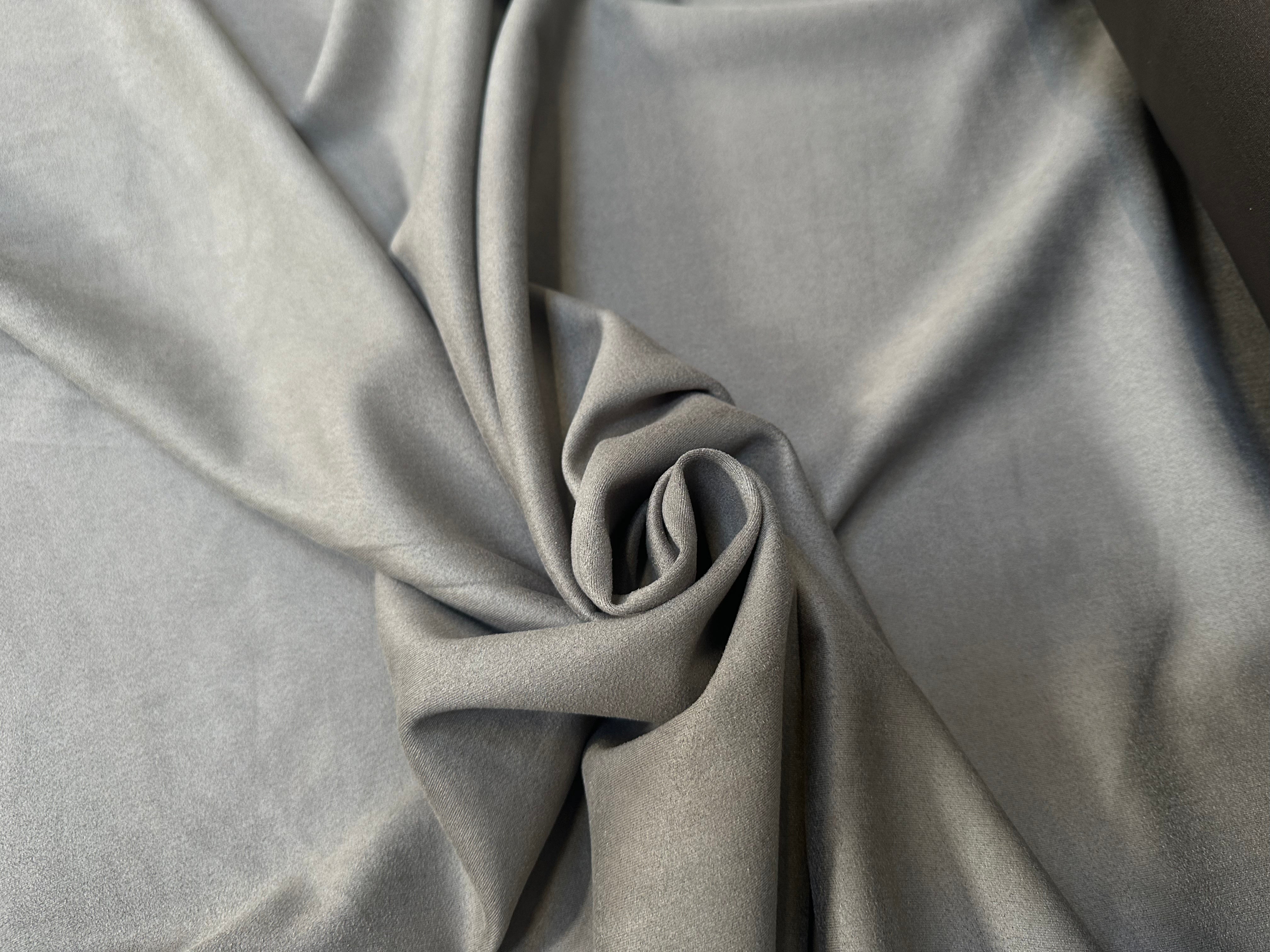 SUEDINE EFFET DAIM DENSE KHAKI GRIS 11%EAÂ - My Little Coupon