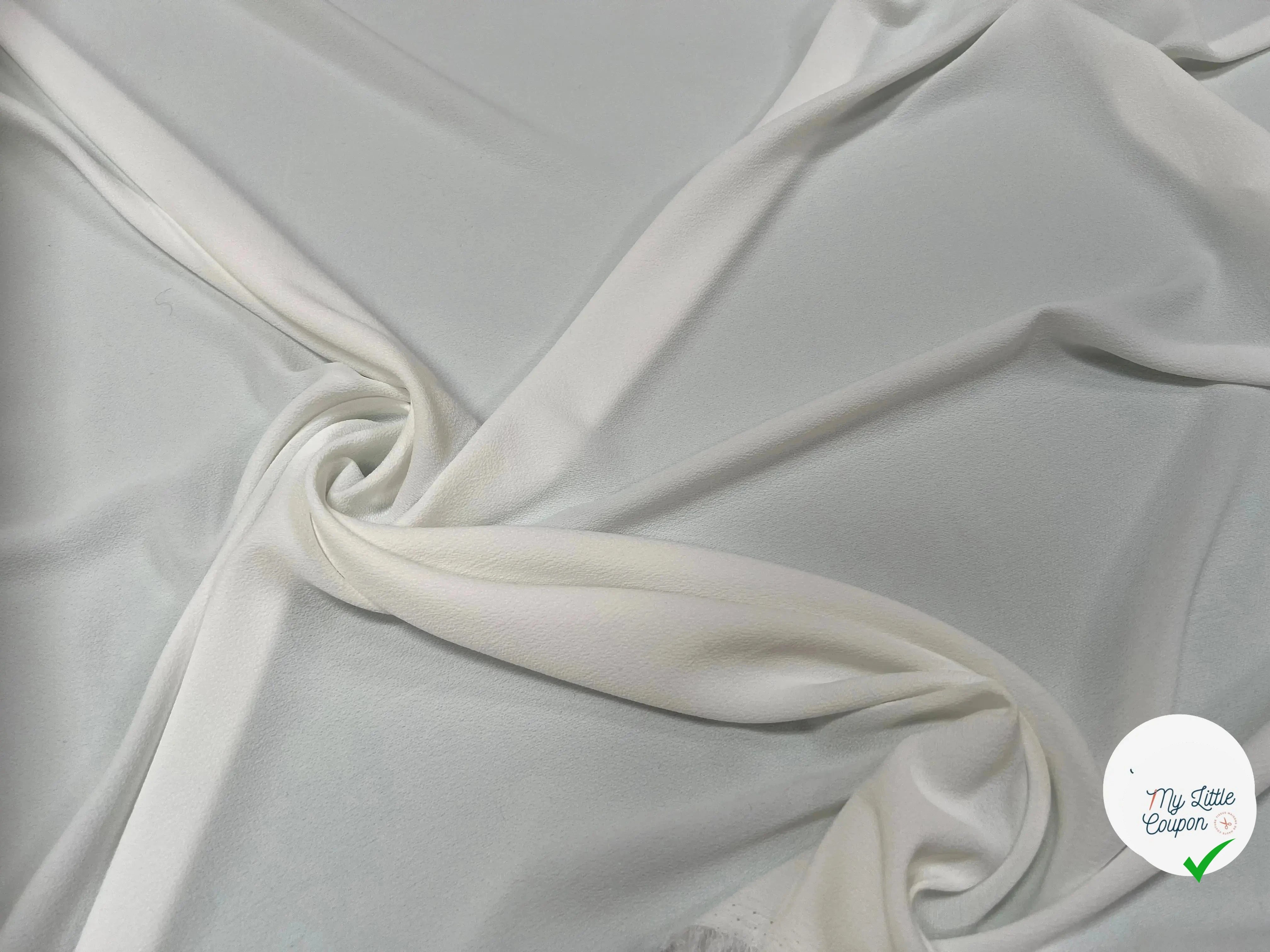 SUMMER CREPE STRETCH BLANC - My Little Coupon