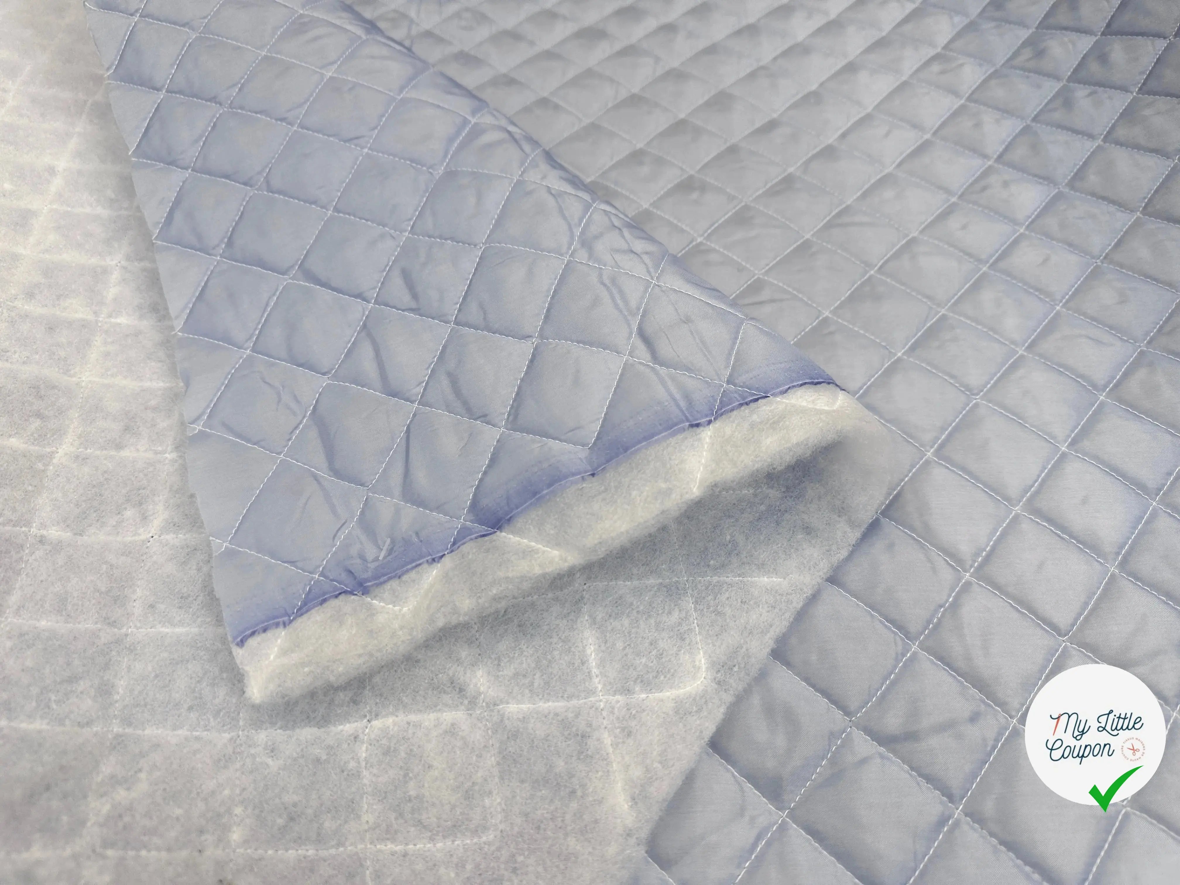 TISSU MATELASSÉ DOUDOUNE CHIC MATELASSAGE FRANÇAIS SIMPLE FACE - My Little Coupon