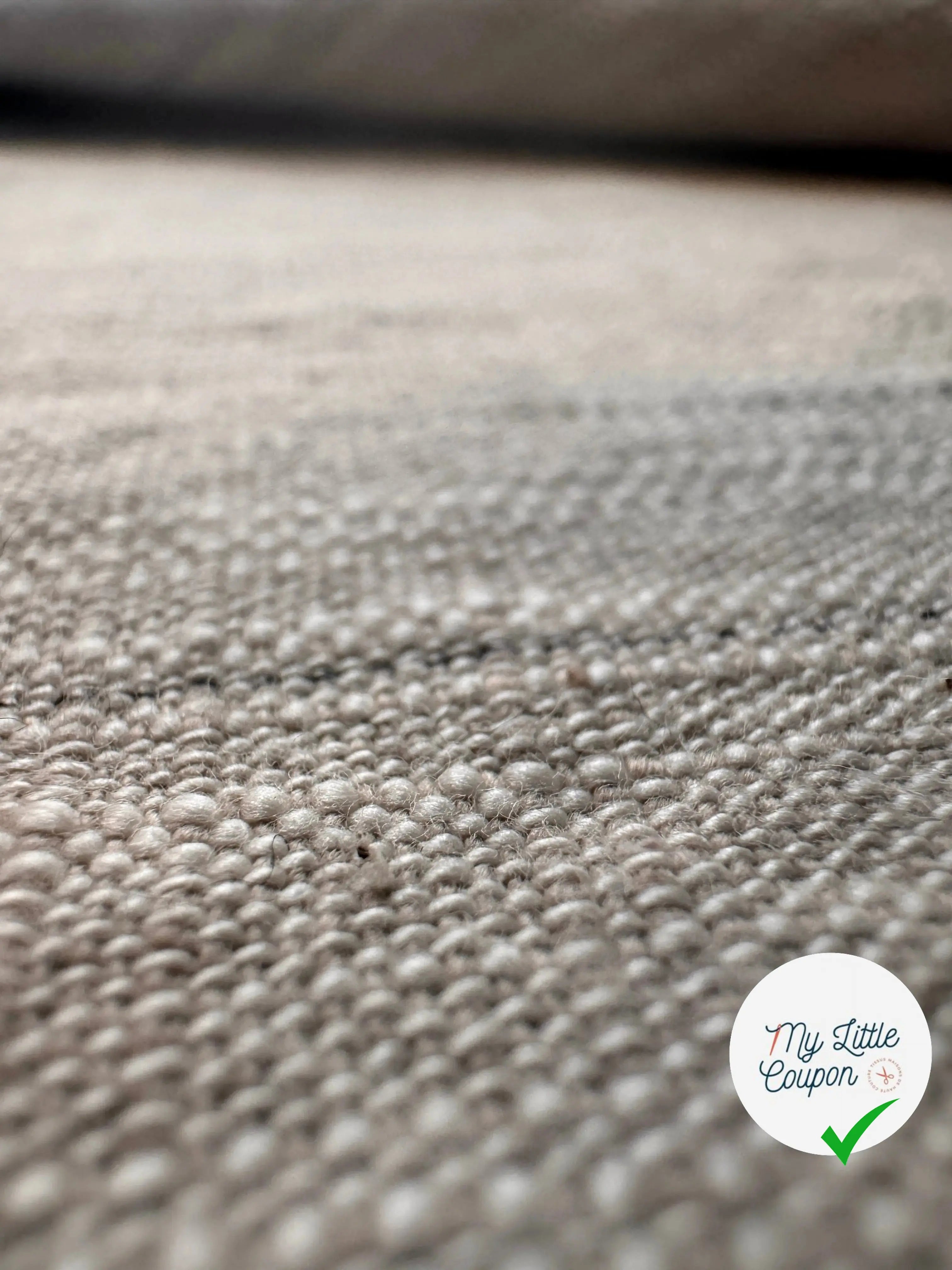TOILE NATTEE DE COTON RAYEE - My Little Coupon