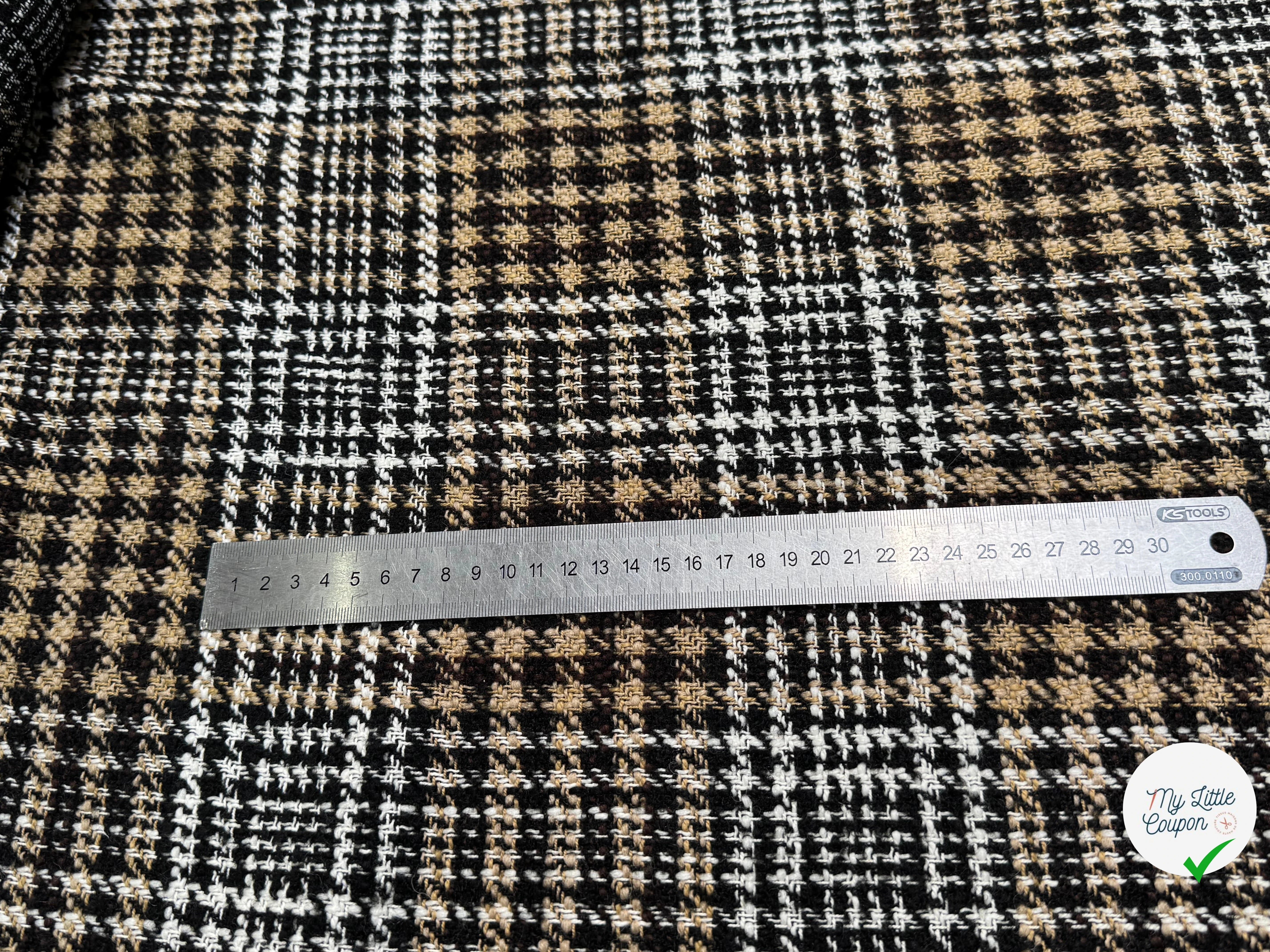 (Chute) TWEED BOUCLETTE DE LAINE MULTICO CHIC - My Little Coupon