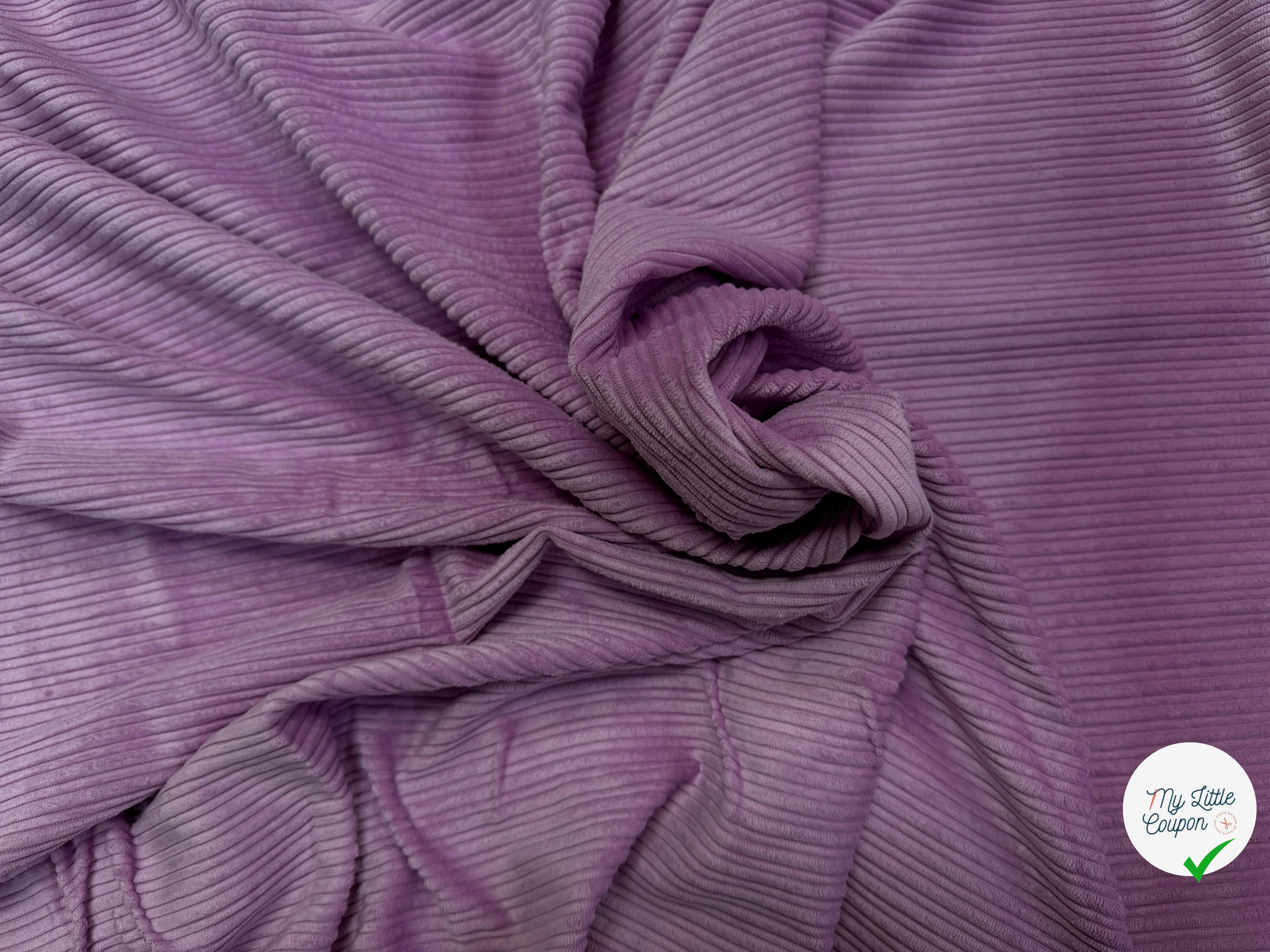 (Chute) VELOURS PUEBELA MAUVE - My Little Coupon