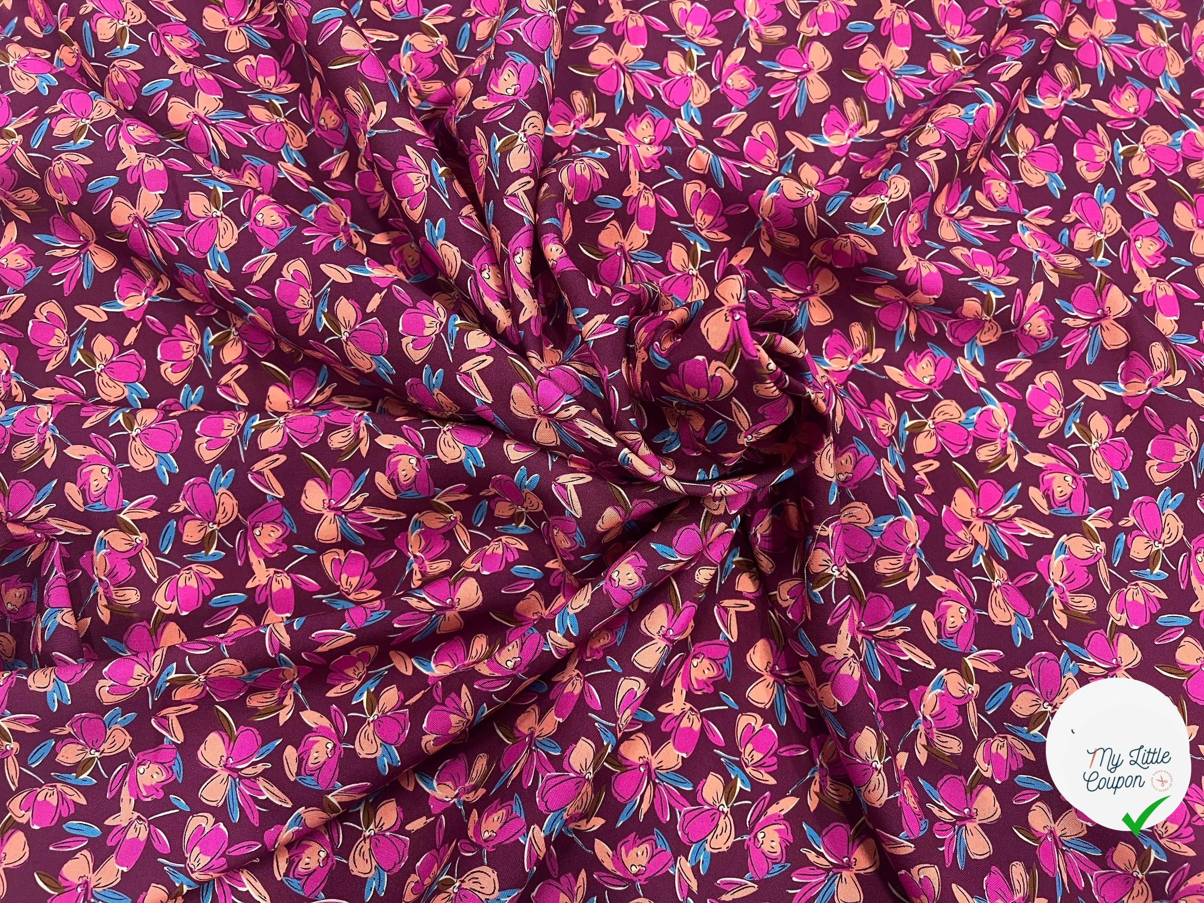 VISCOSE BLOSSOM PRUNE PRINT - My Little Coupon