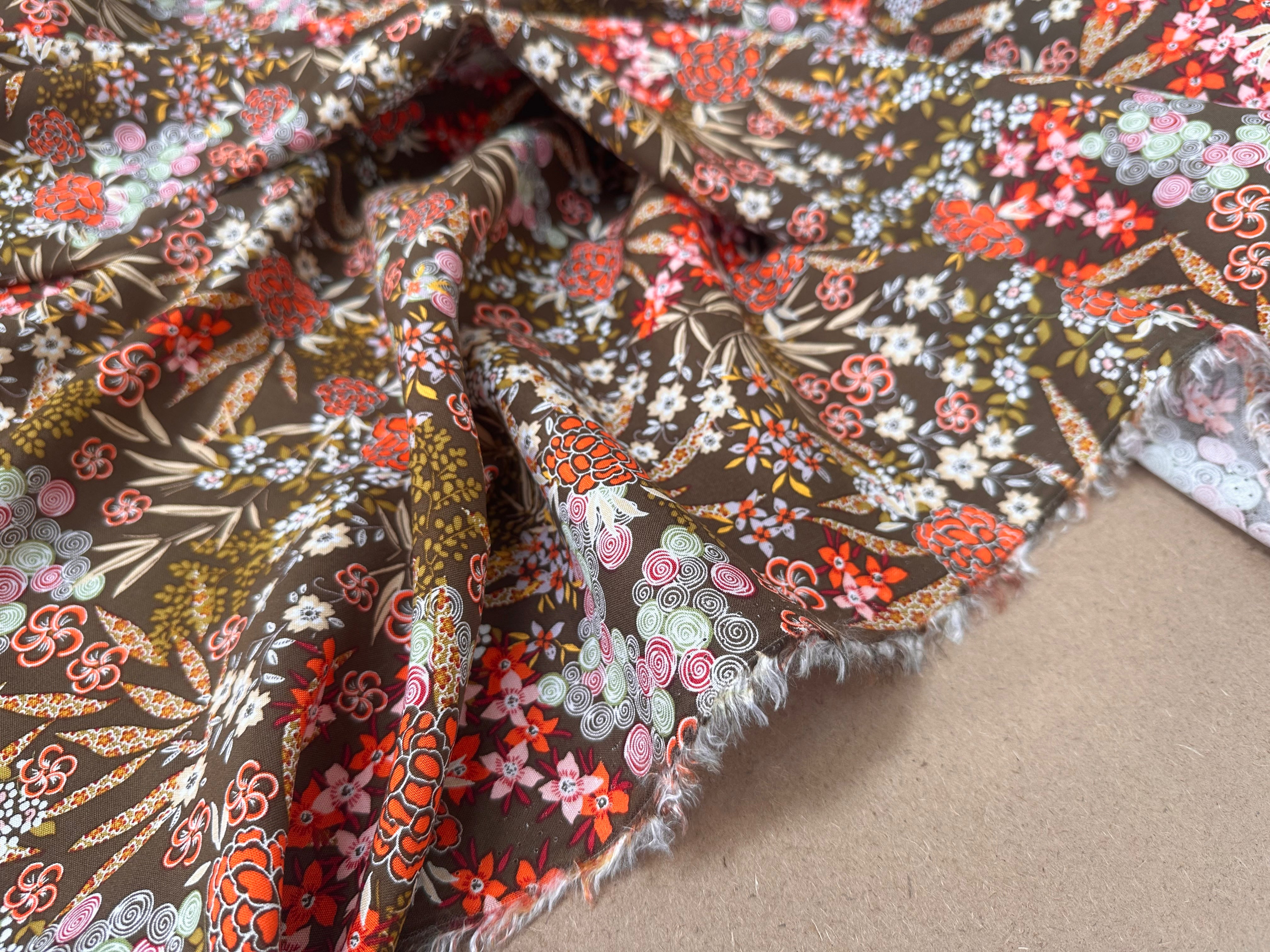 VISCOSE NARA KAKI OEKO-TEX - My Little Coupon