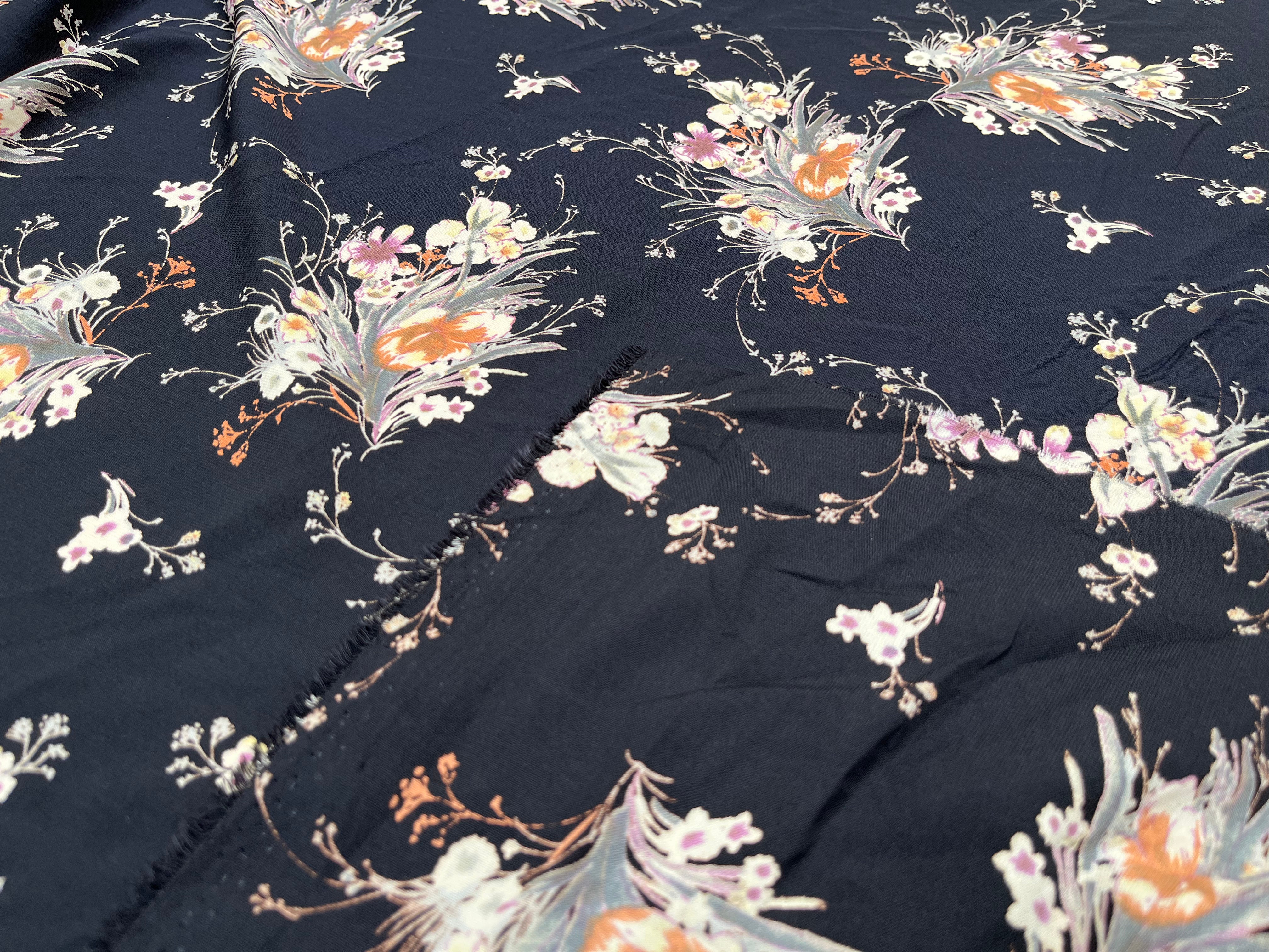 WOOLPEACH FOND BLEU NUIT GROS BOUQUET - My Little Coupon