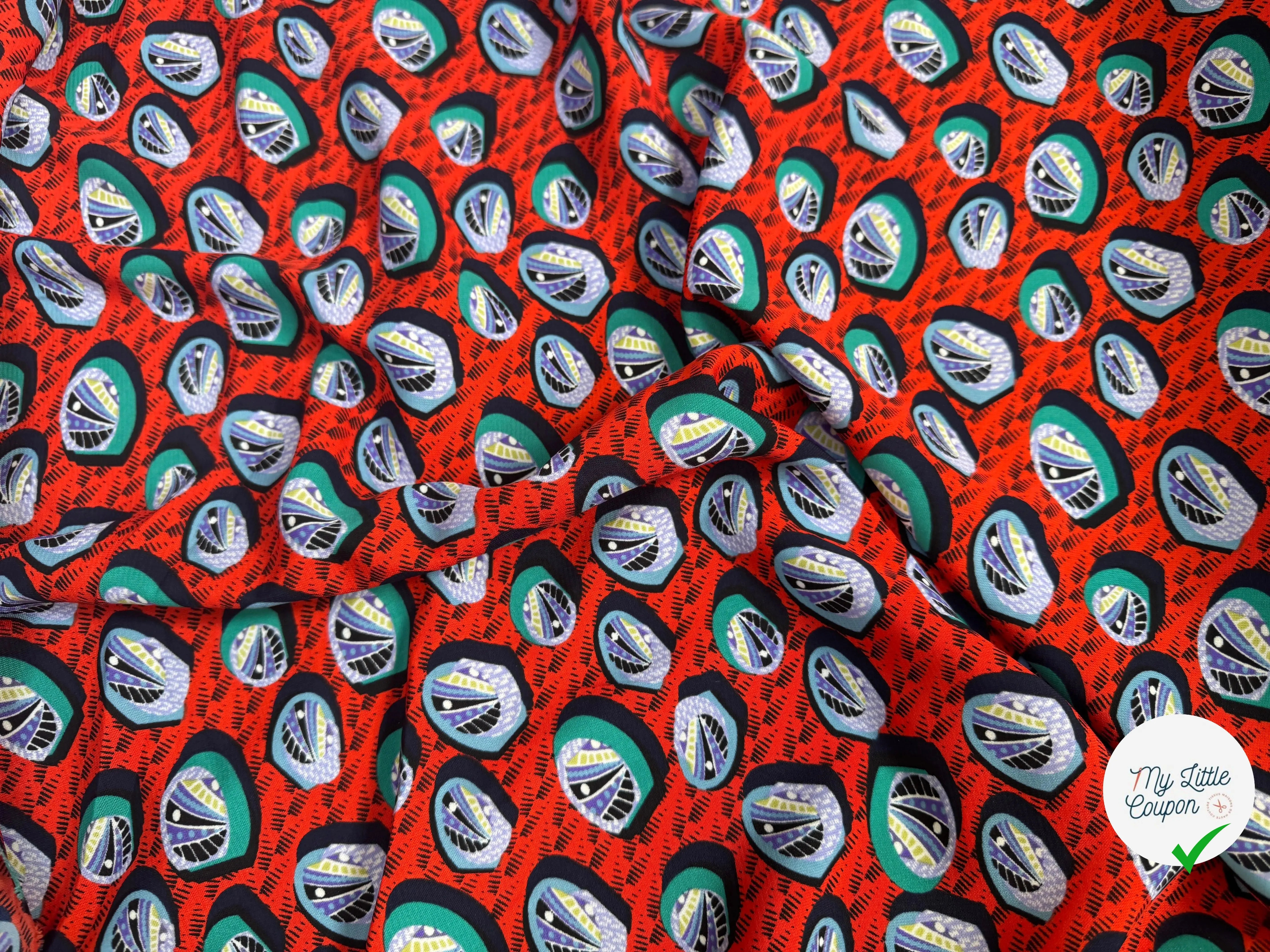 WOOLPEACH PIERRE PRÉCIEUSE FOND ROUGE - My Little Coupon