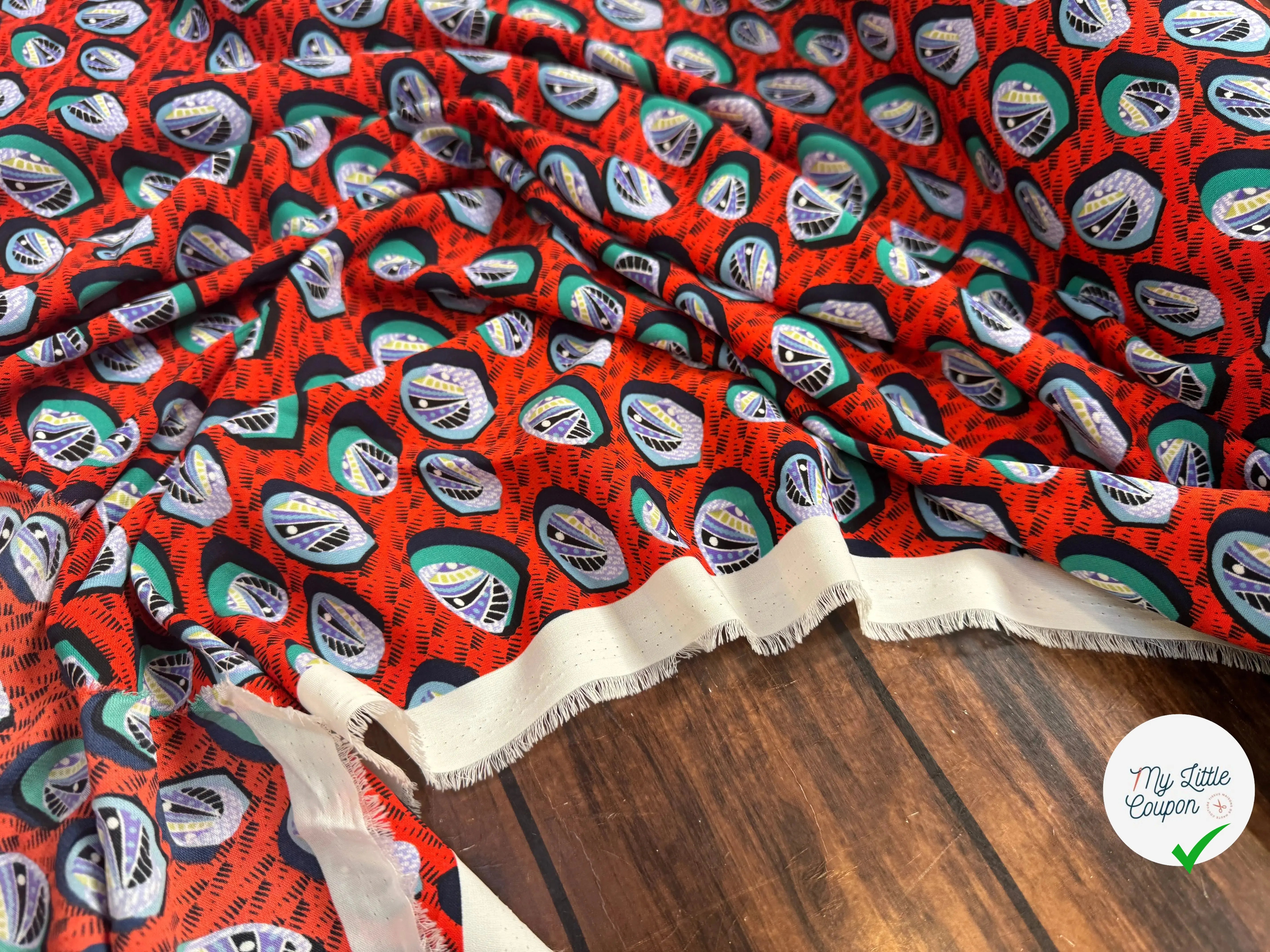 WOOLPEACH PIERRE PRÉCIEUSE FOND ROUGE - My Little Coupon