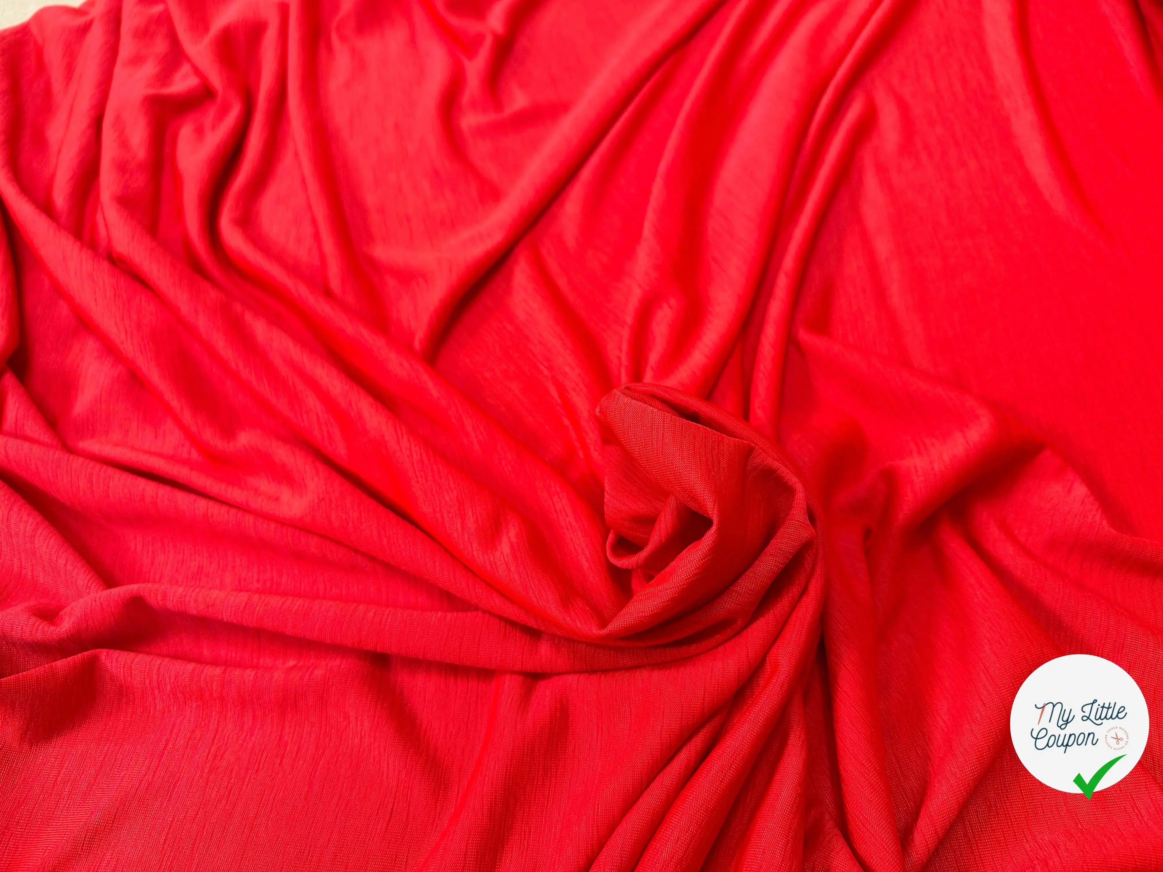 JERSEY JASPÉ ROUGE ORANGÉ - My Little Coupon
