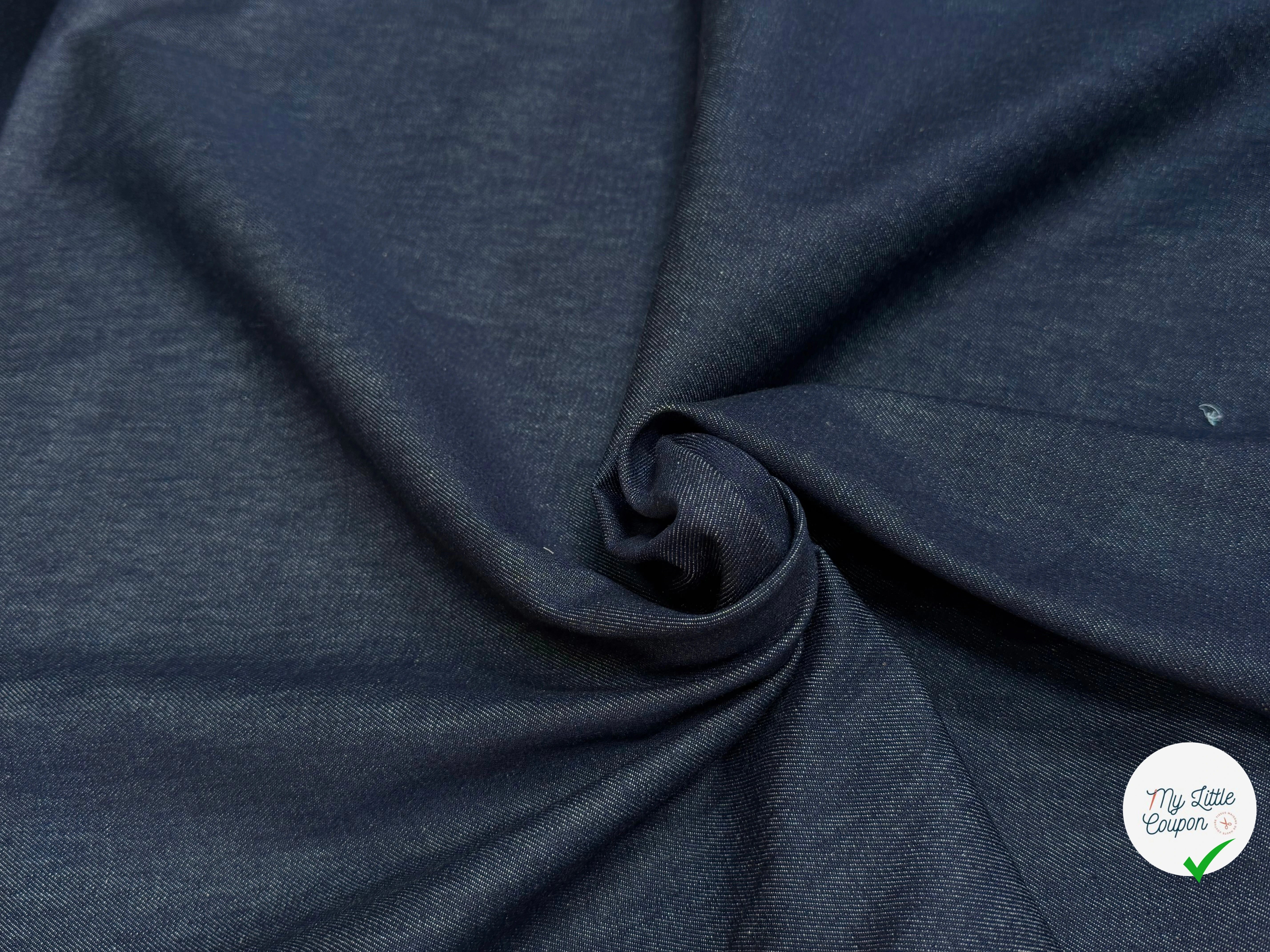 DENIM 100% COTON BLEU MARINE SIOUX - My Little Coupon