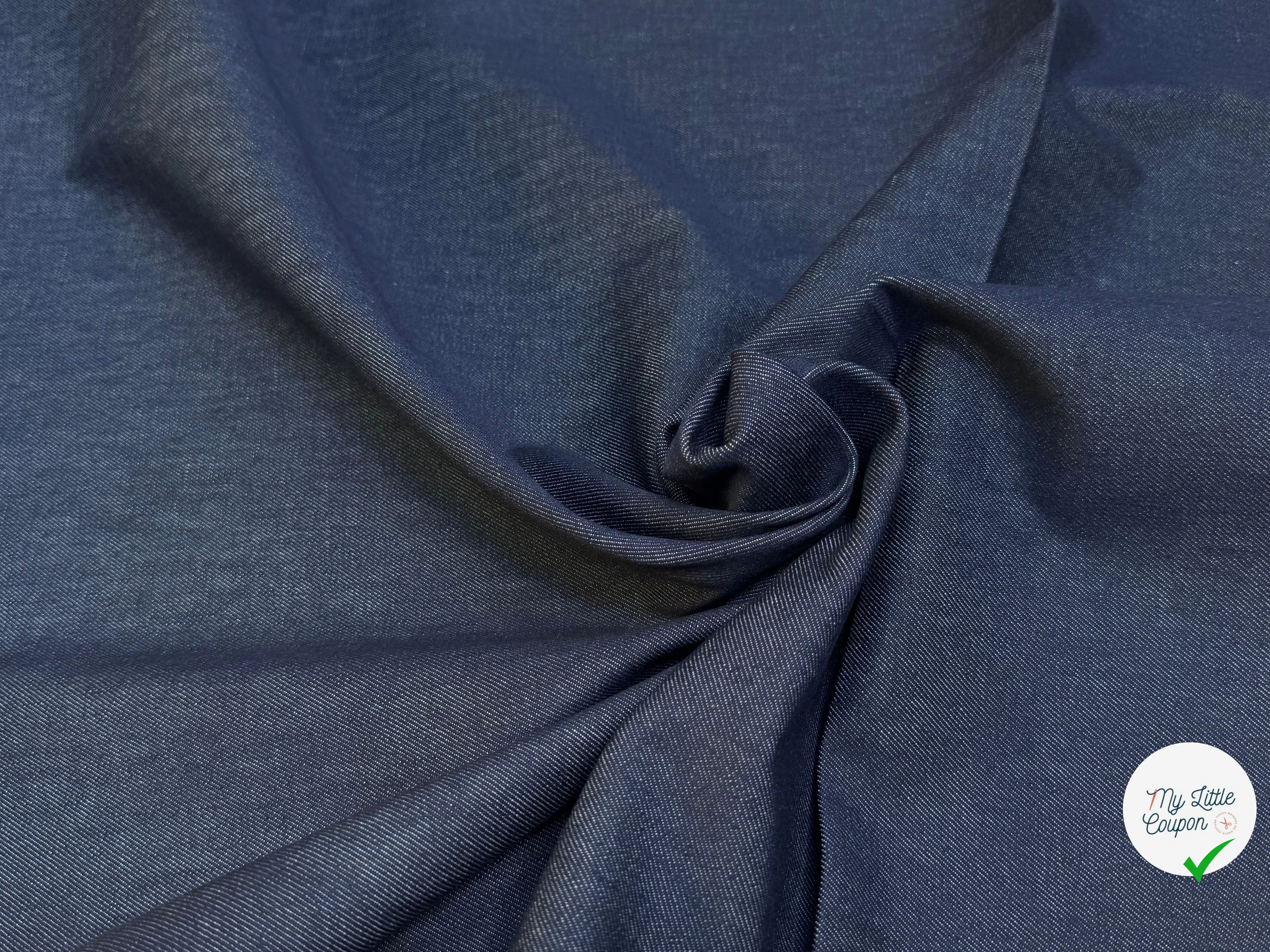 DENIM 97% COTON STRETCH MARINE/SIOUX 730 - My Little Coupon