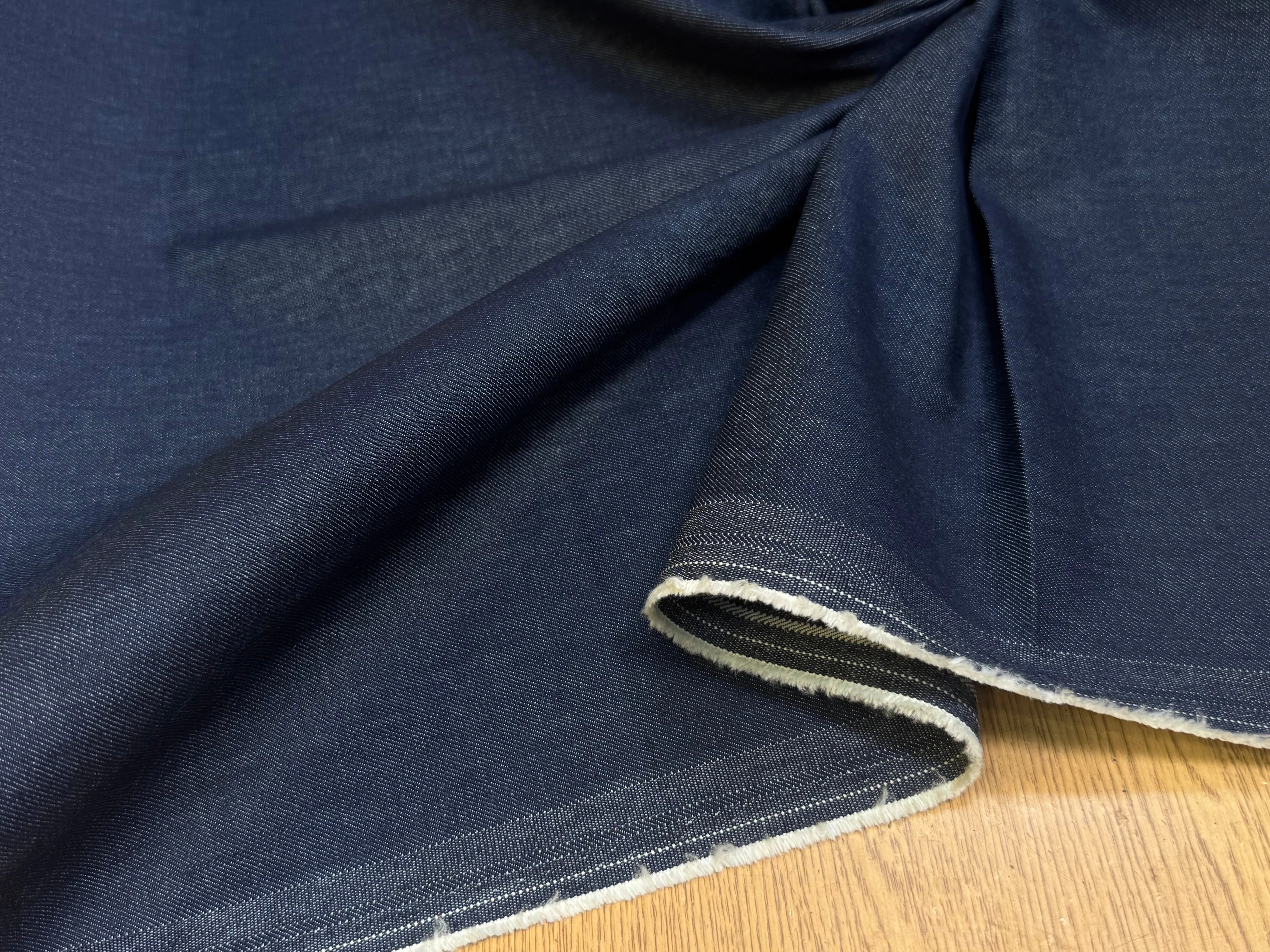 DENIM 97% COTON STRETCH MARINE/SIOUX 730 - My Little Coupon