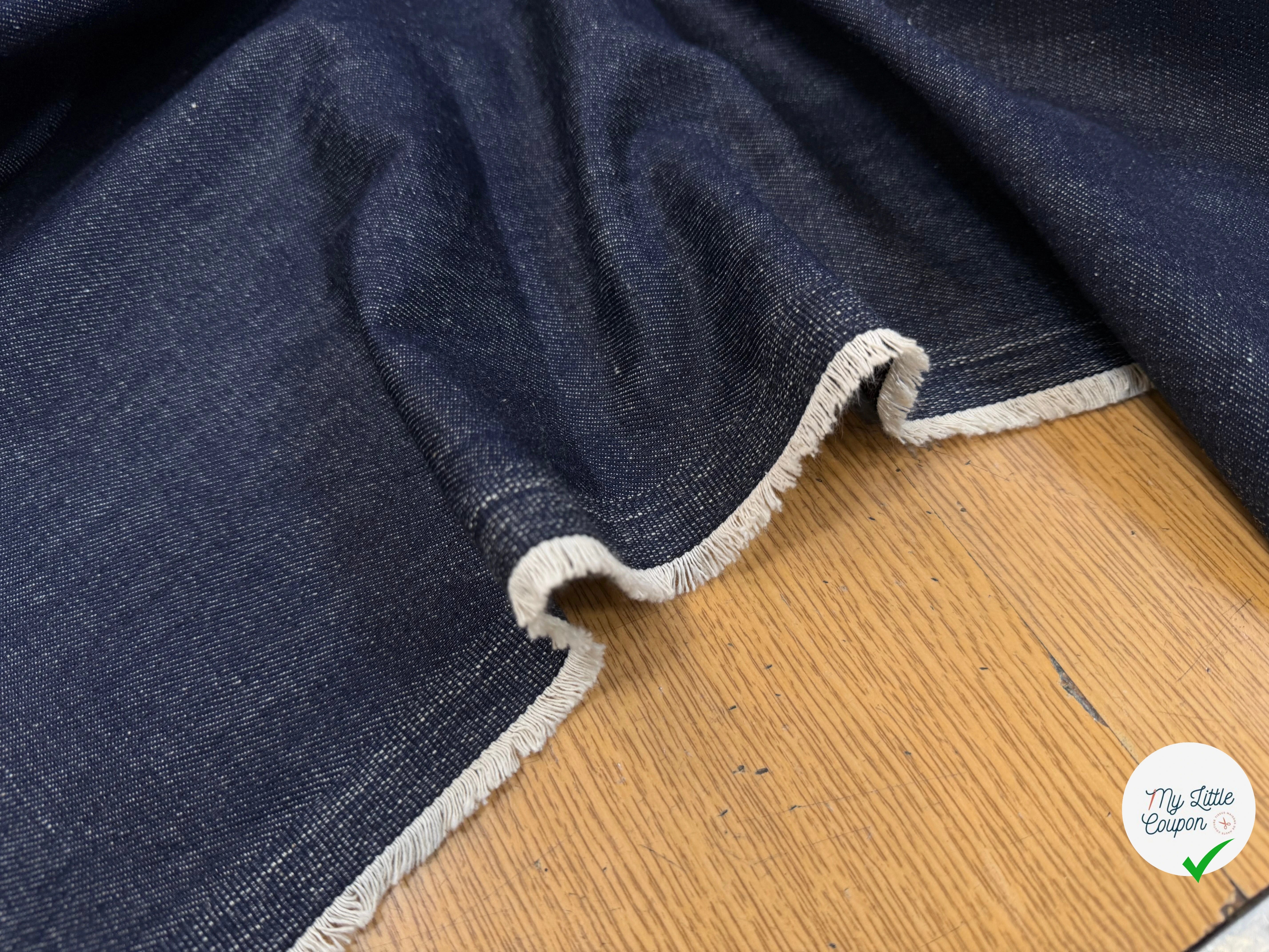 DENIM PRESTIGE SANMERO BLEU BRUT 100% COTON - My Little Coupon