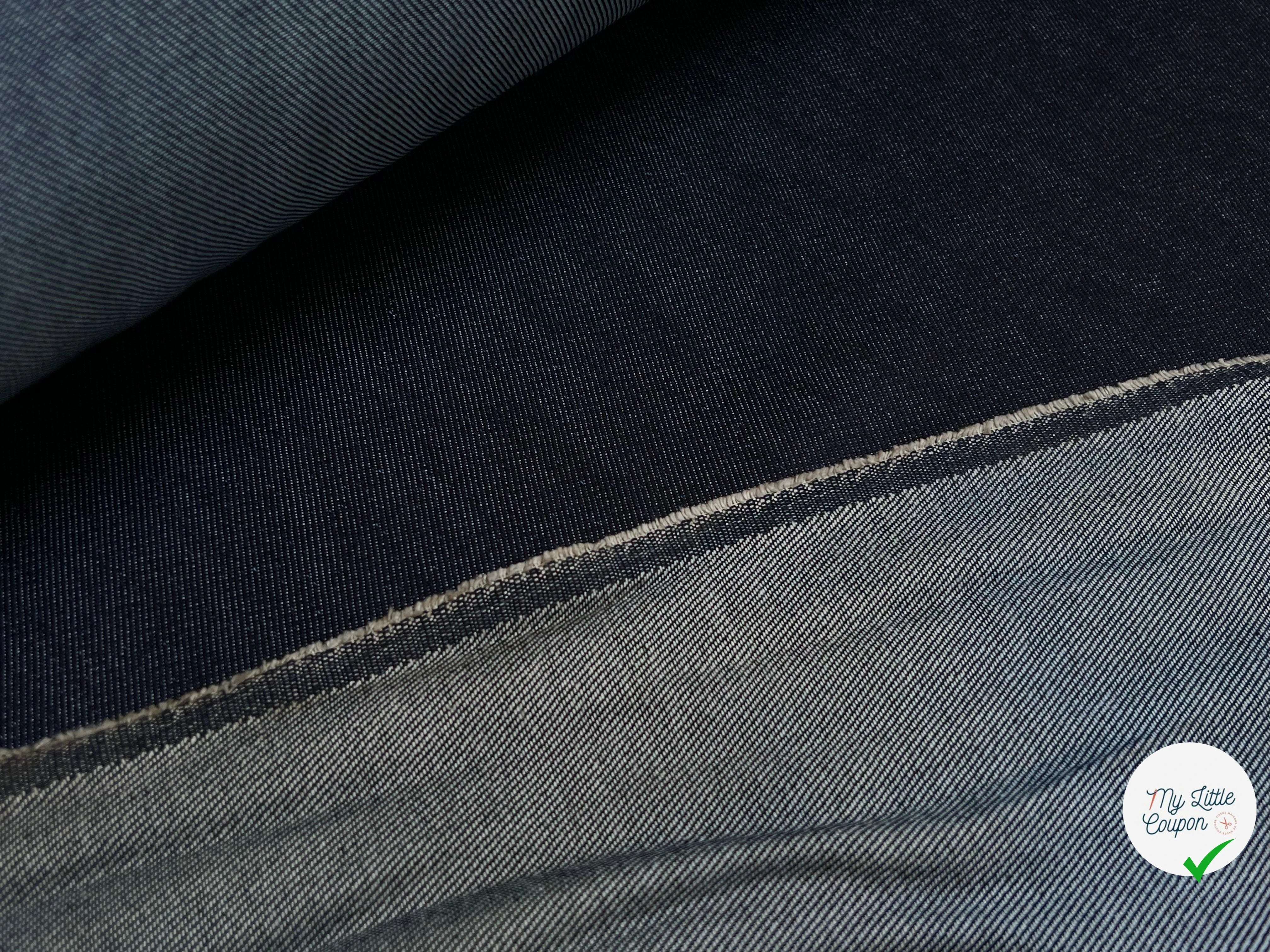 DENIM PRESTIGE SANMERO BLEU NUIT 100% COTON - My Little Coupon
