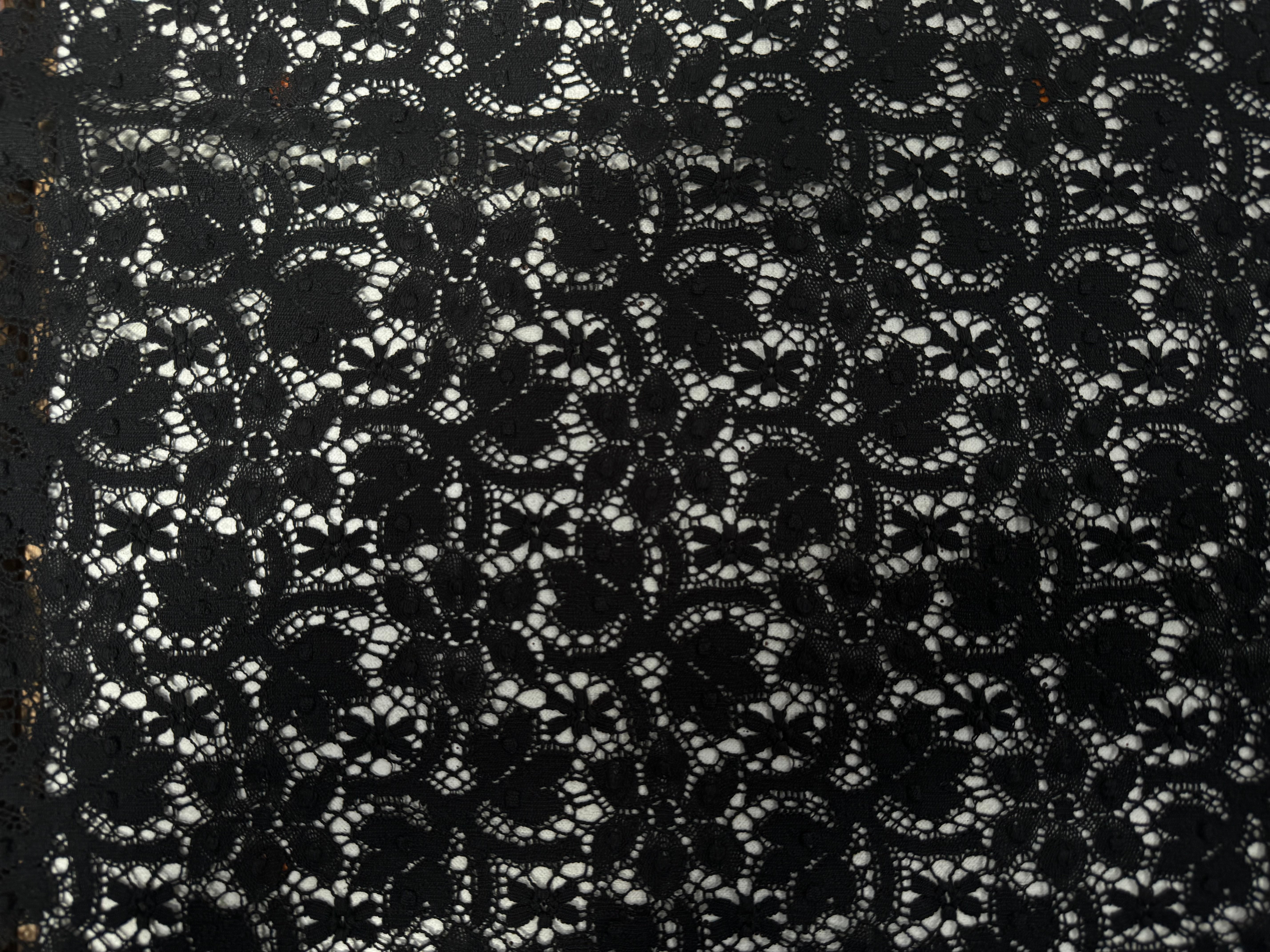 DENTELLE DE CALAIS-CAUDRY NOIRE - My Little Coupon