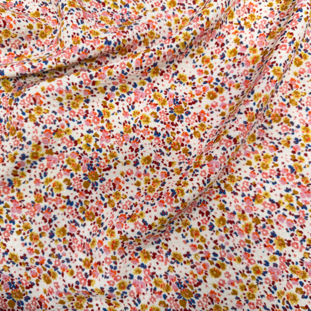 DOUBLE GAZE COTON COULEURS JOYEUSES - My Little Coupon