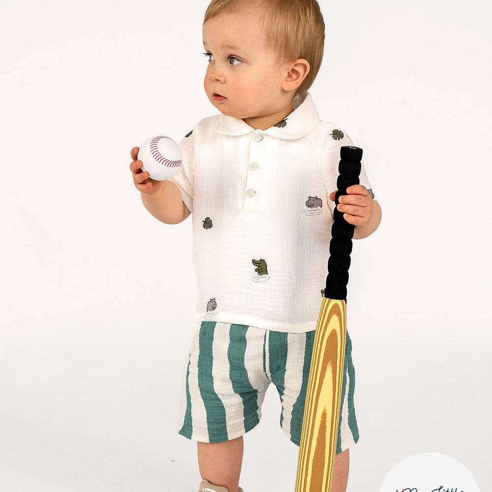 DOUBLE GAZE DE COTON ANIMALS - My Little Coupon