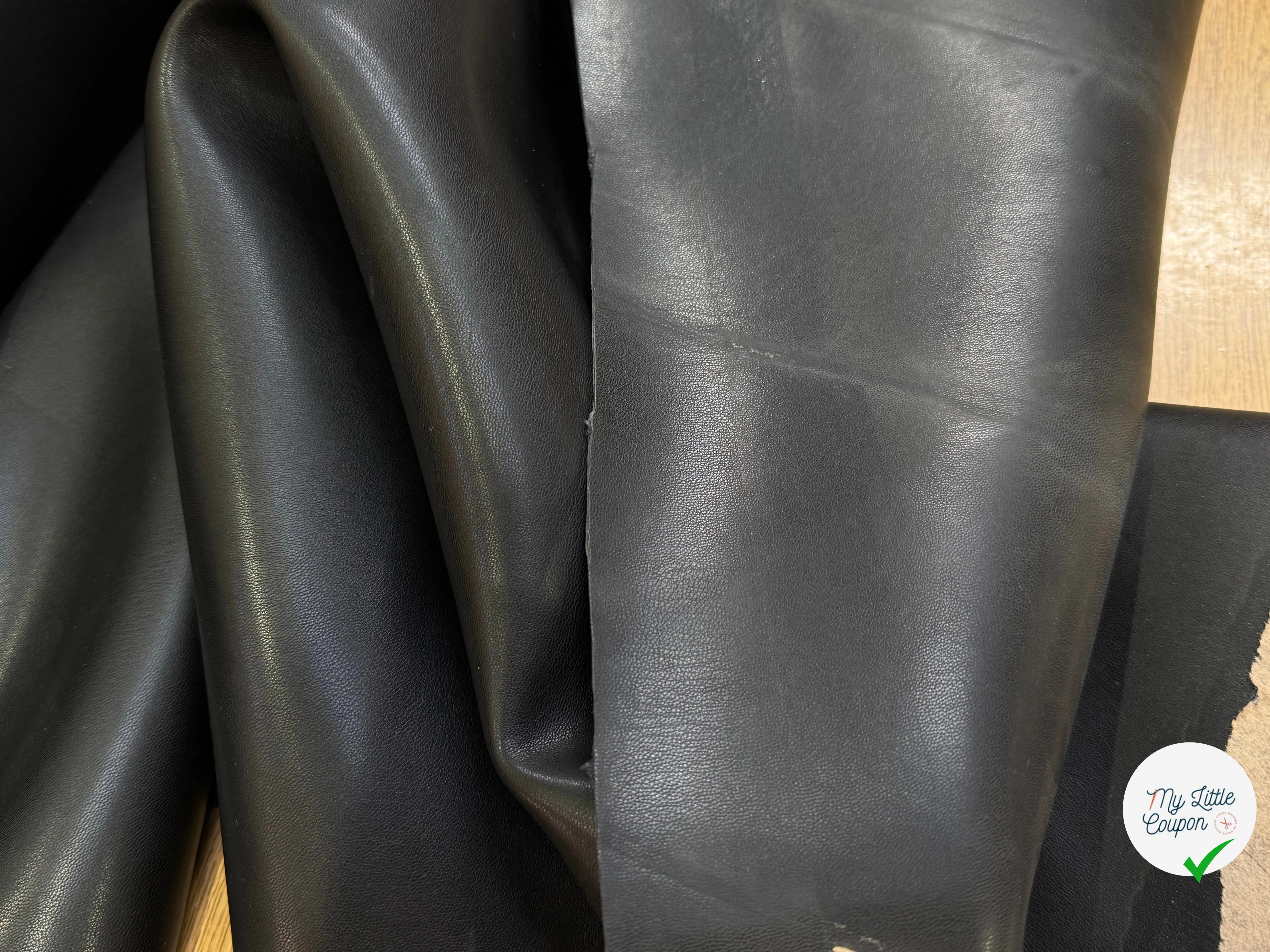 DOUBLE SATIN CUIR NOIR COUTURE - My Little Coupon