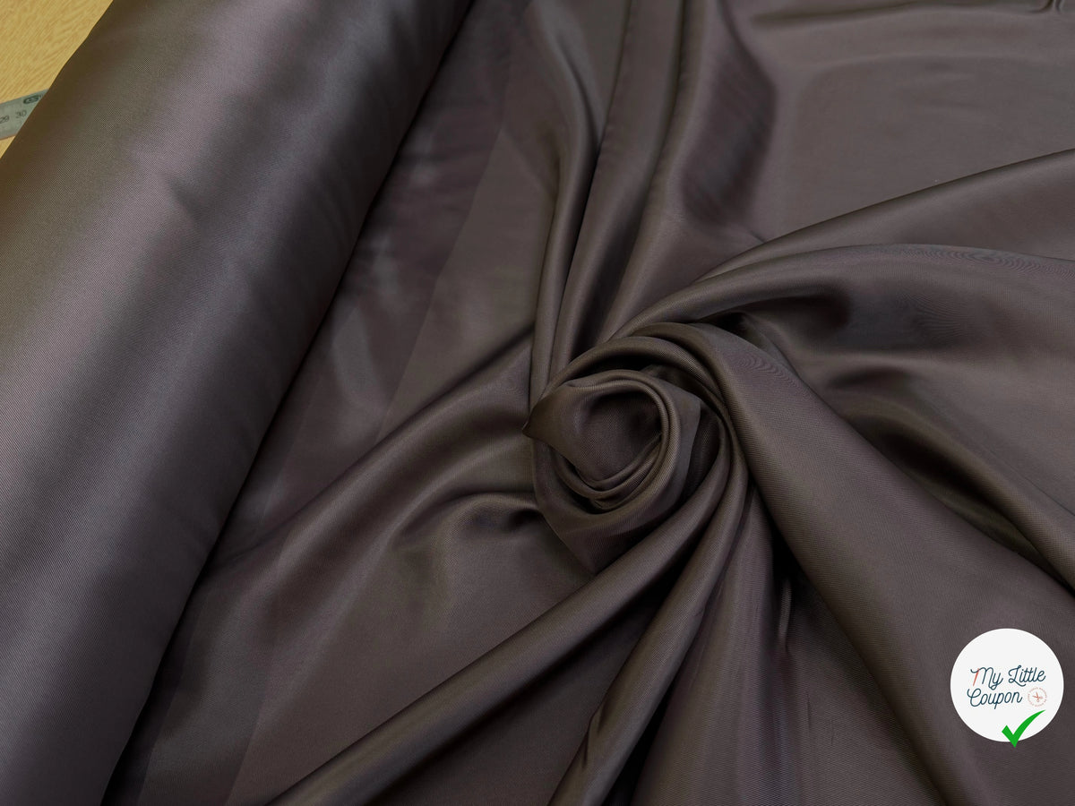 DOUBLURE 100% VISCOSE MARRON GLACÉ - My Little Coupon