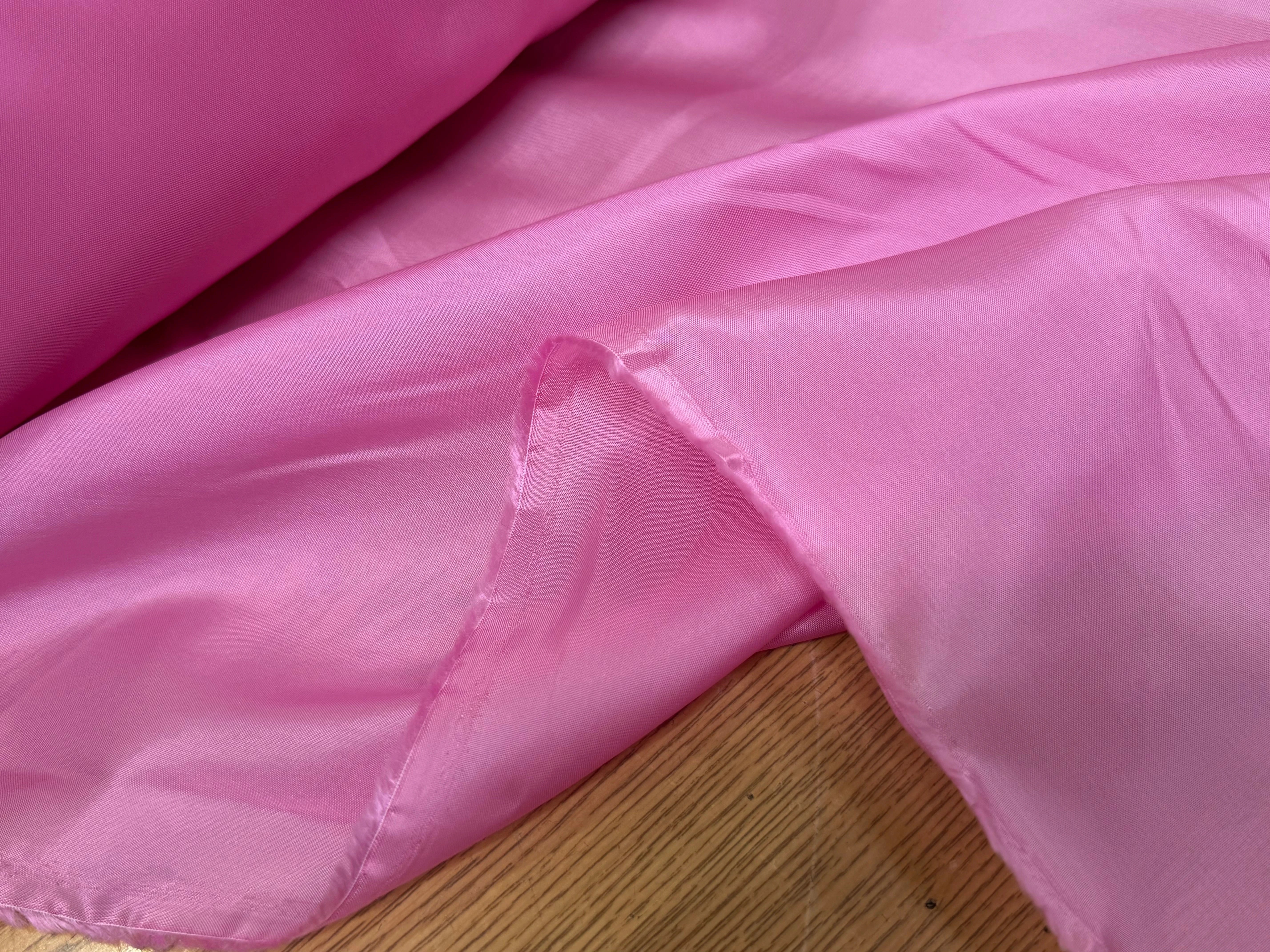 DOUBLURE ACETATE CUPRO FINE ROSE LÉGÈREMENT PALE 38% CUPRO - My Little Coupon
