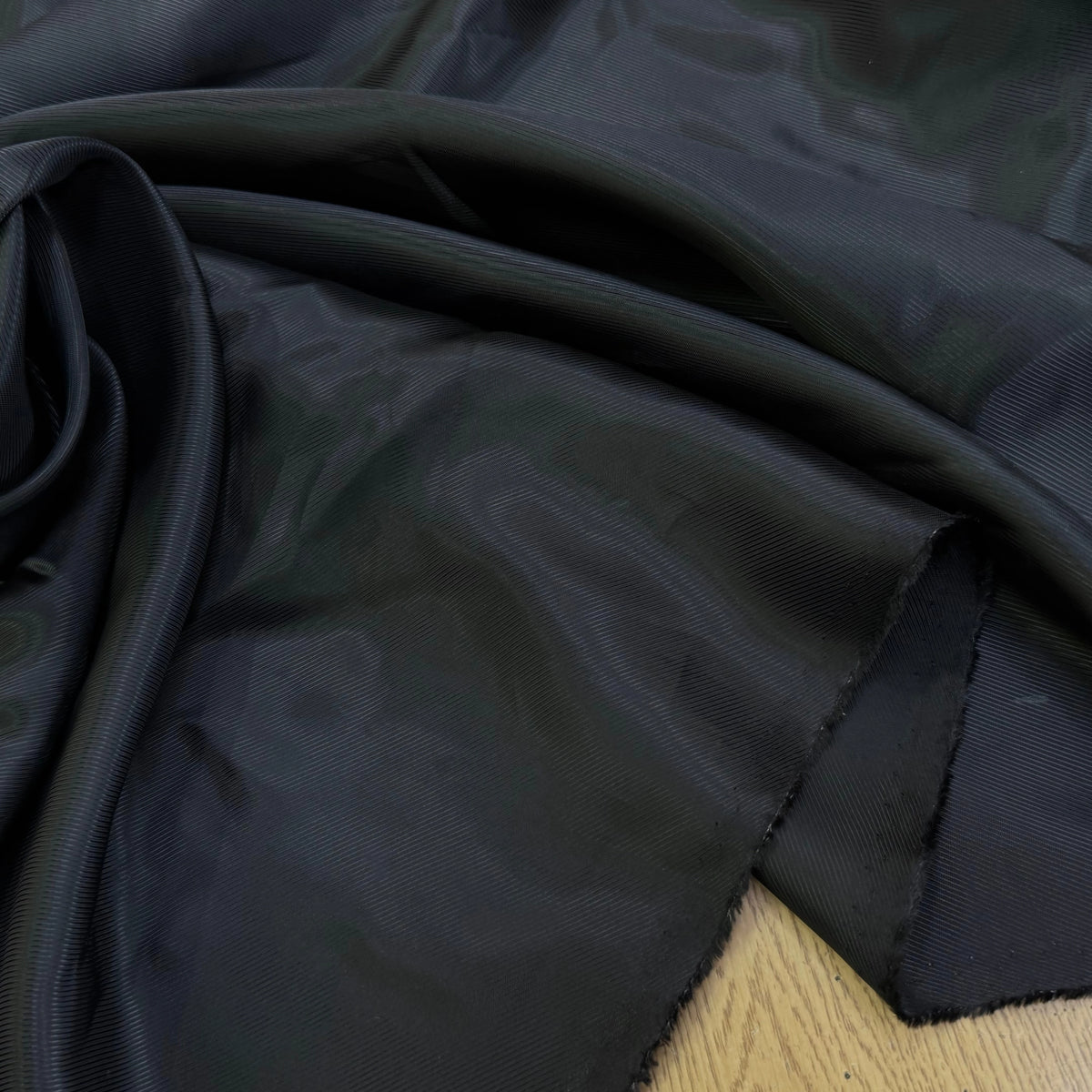 DOUBLURE DRILL 100% VISCOSE DEEP BLACK - My Little Coupon