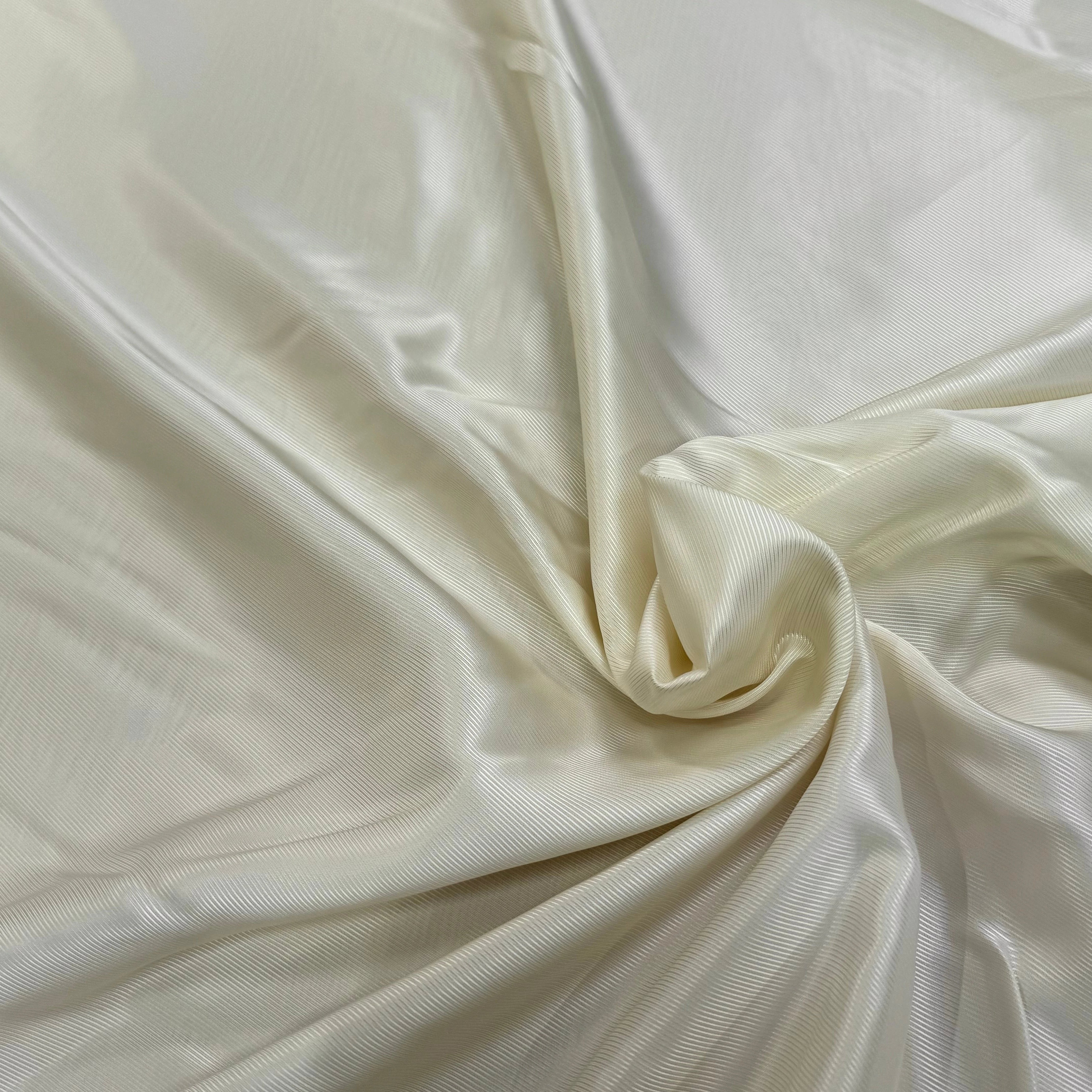 DOUBLURE DRILL 100% VISCOSE FROIDE ÉCRU - My Little Coupon