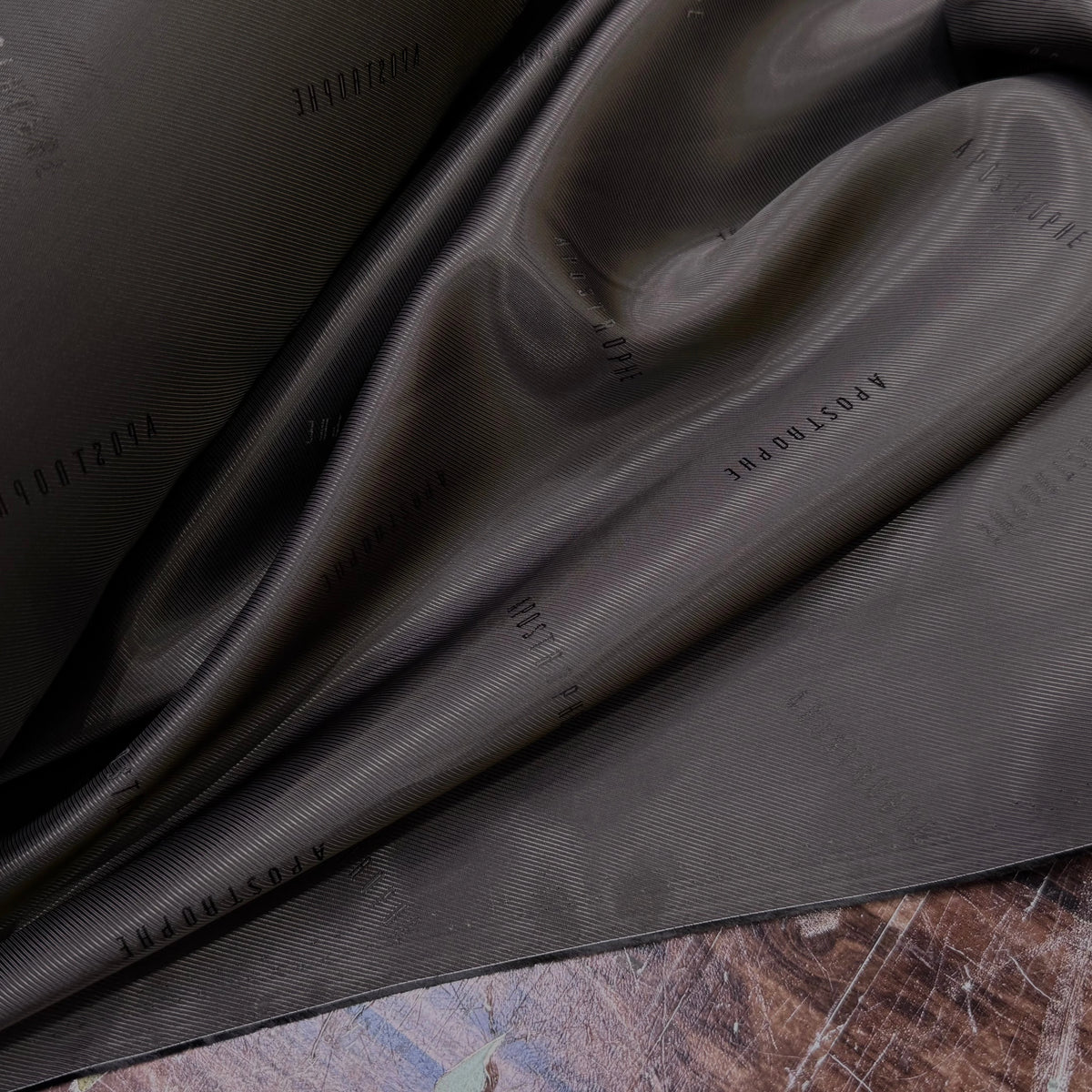 DOUBLURE DRILL 100% VISCOSE MARRON GLACÉ #APOSTROPHE - My Little Coupon