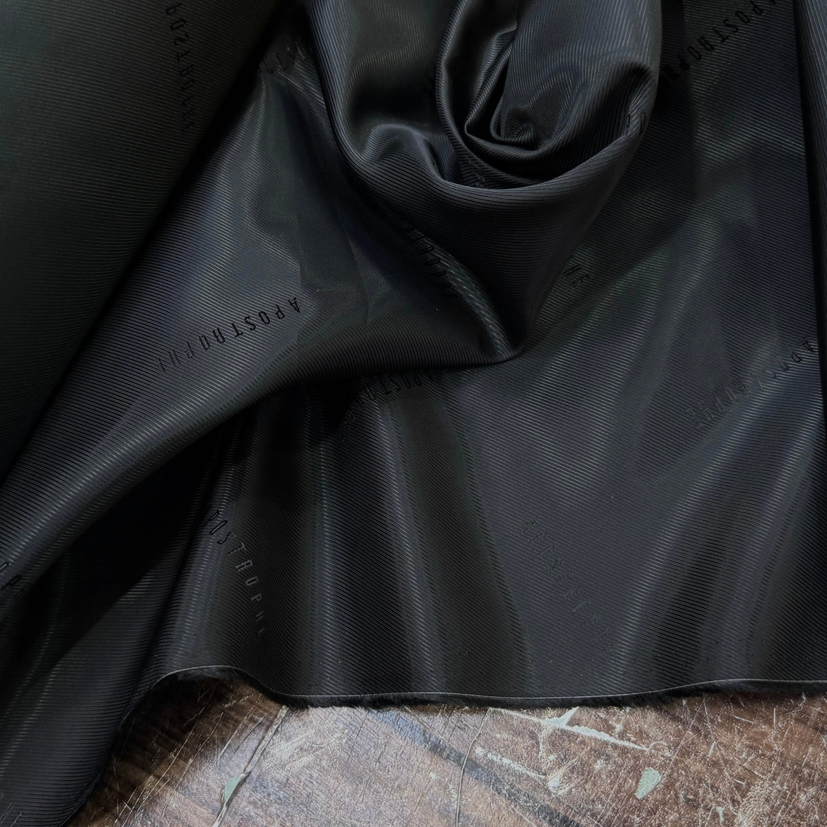 DOUBLURE DRILL 100% VISCOSE NOIRE #APOSTROPHE - My Little Coupon