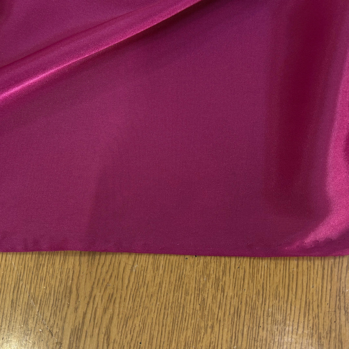 DOUBLURE LÉGÈREMENT SATINÉE ET STRETCH ROSE FONCÉ - My Little Coupon