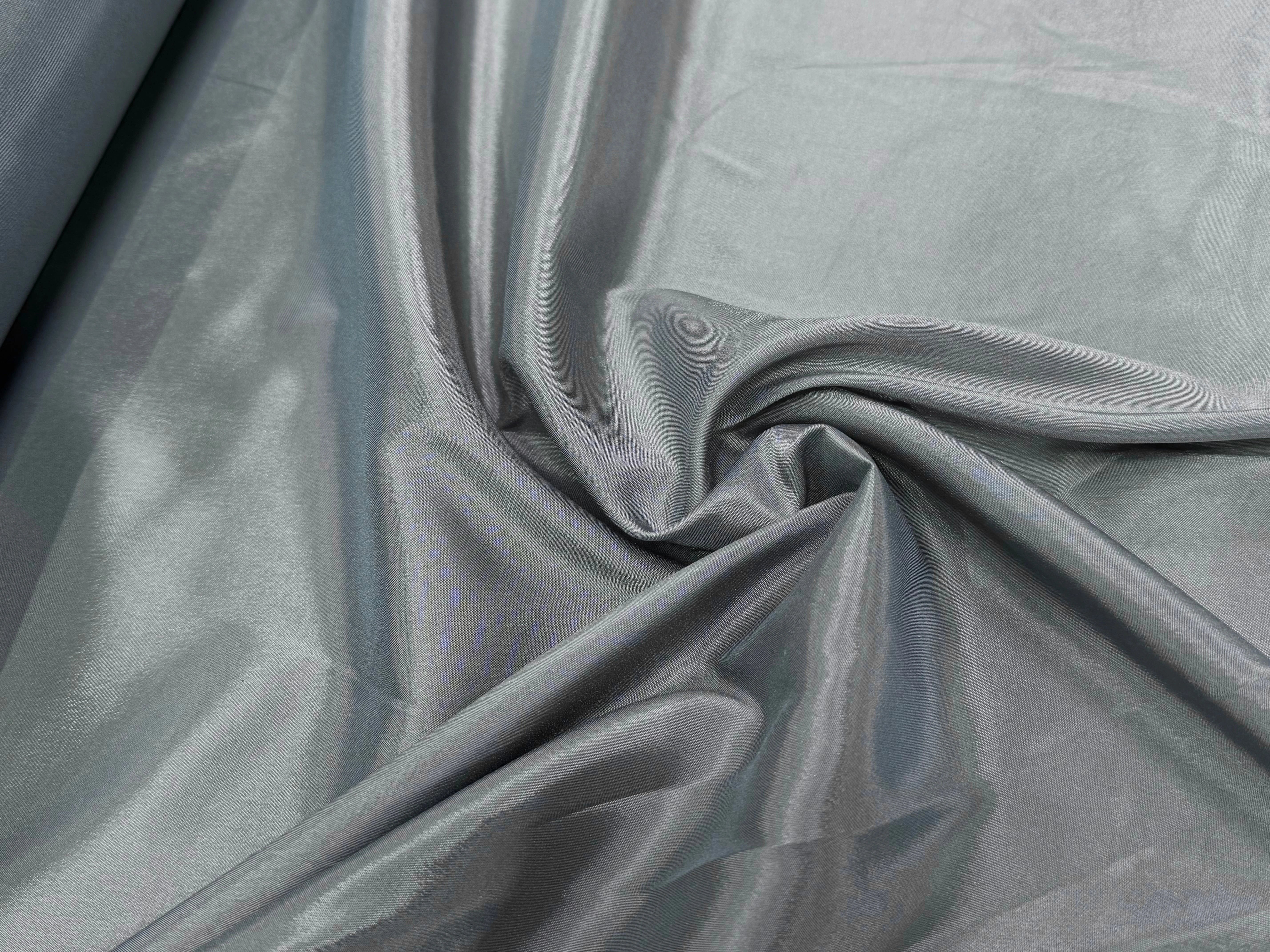 DOUBLURE LÉGÈREMENT SATINÉE GRIS BLEU - My Little Coupon