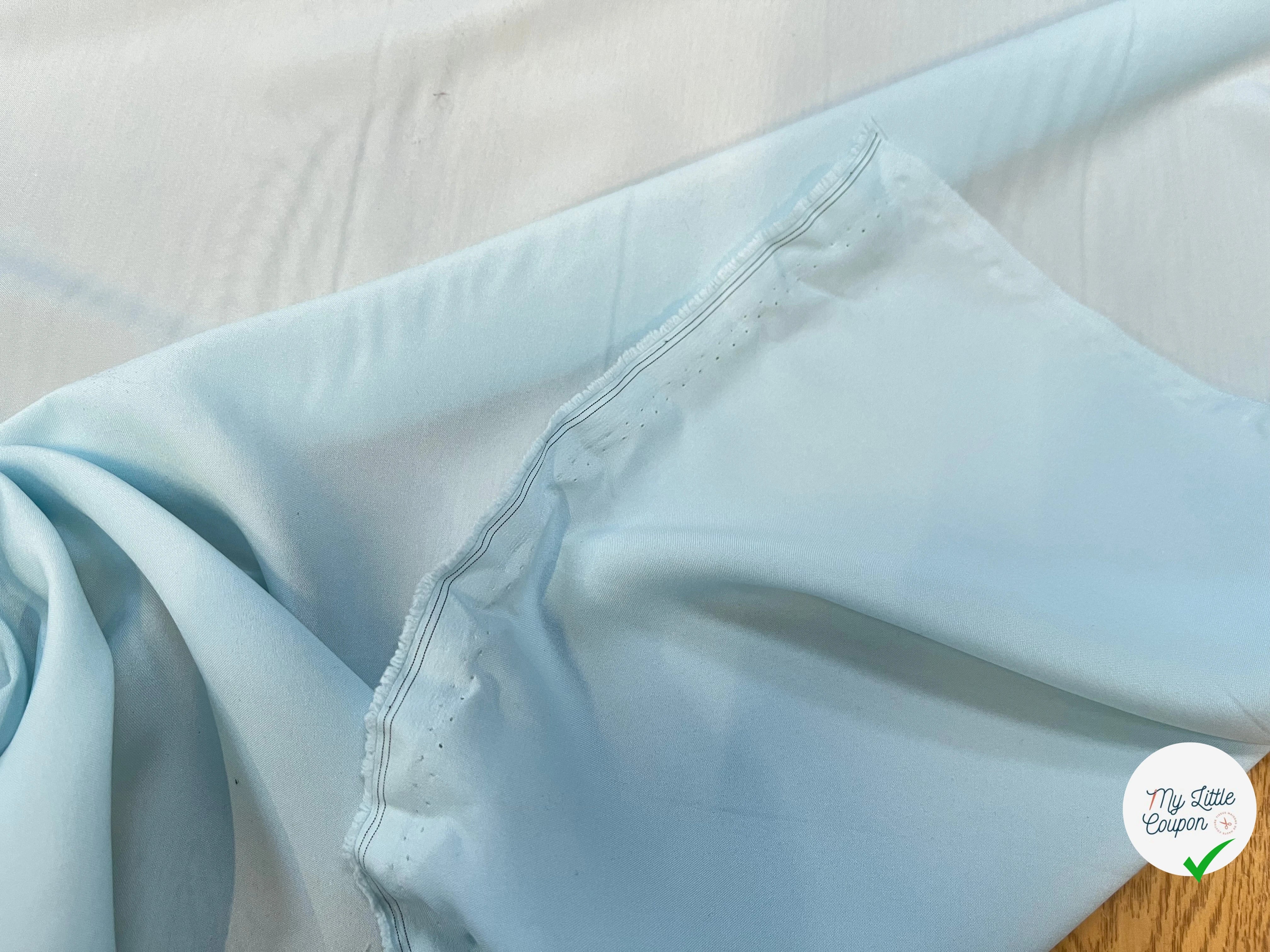 DOUBLURE PONGÉE CHIC BLEU CIEL - My Little Coupon
