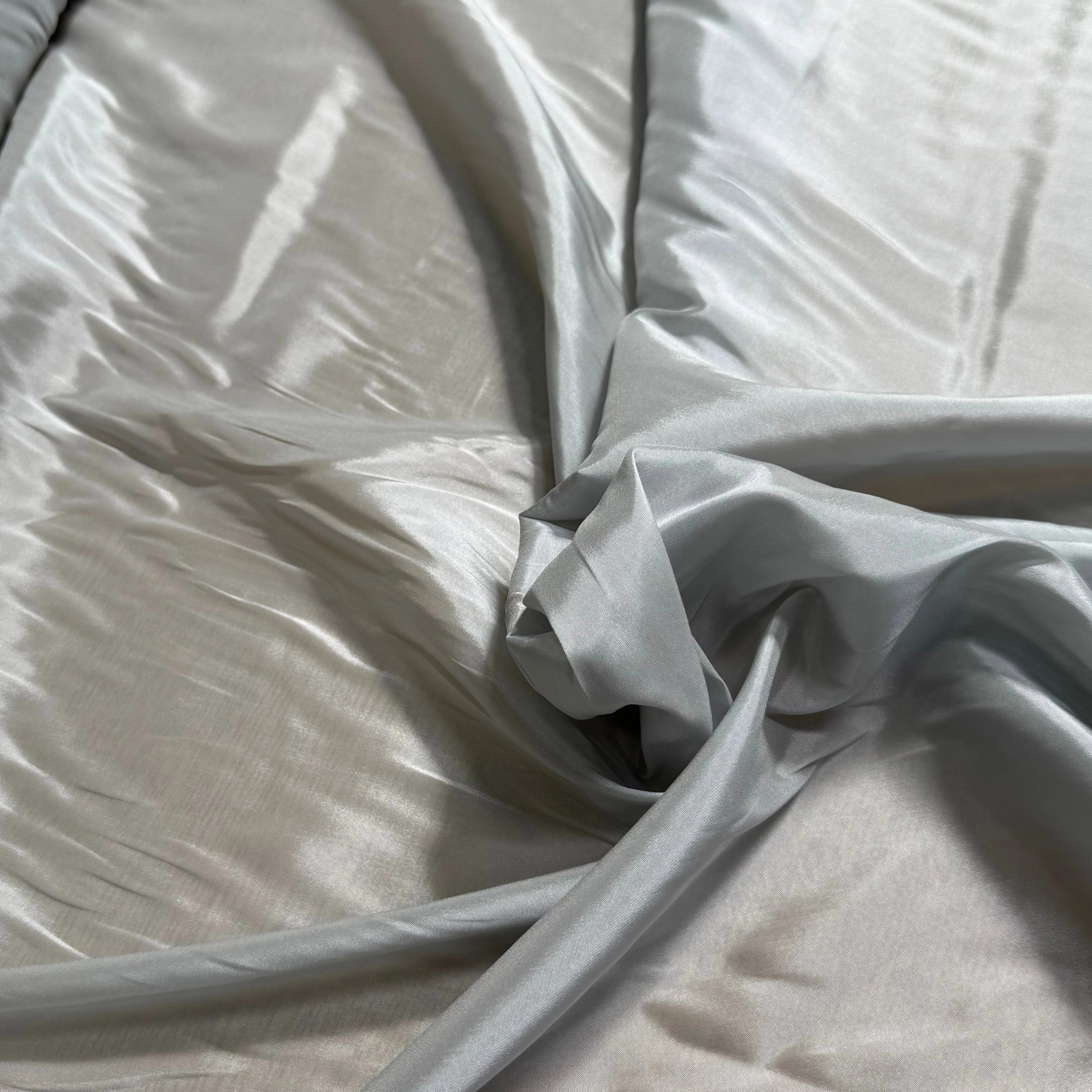 DOUBLURE SATINÉE STRETCH GRIS D'ACIER - My Little Coupon