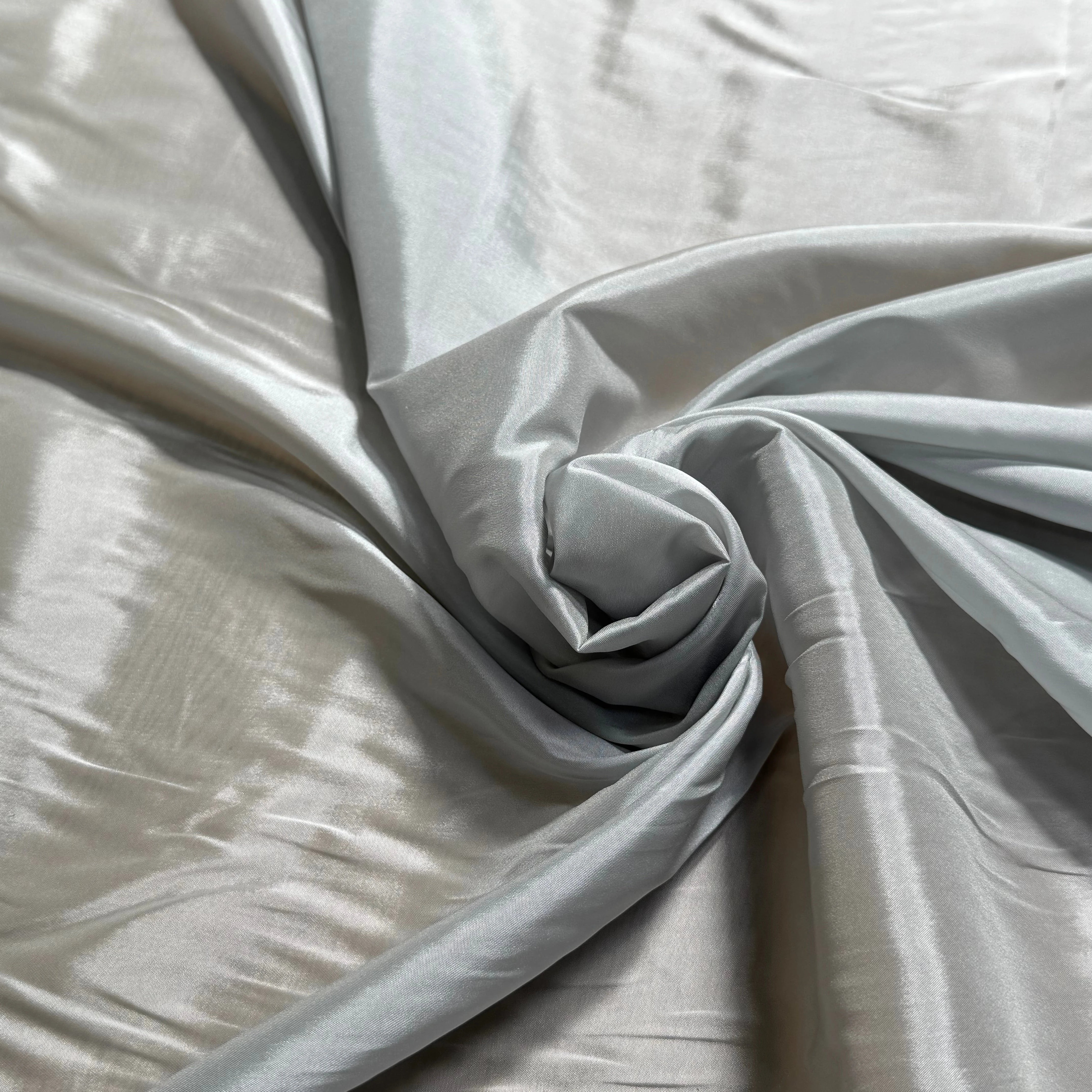 DOUBLURE SATINÉE STRETCH GRIS D'ACIER - My Little Coupon