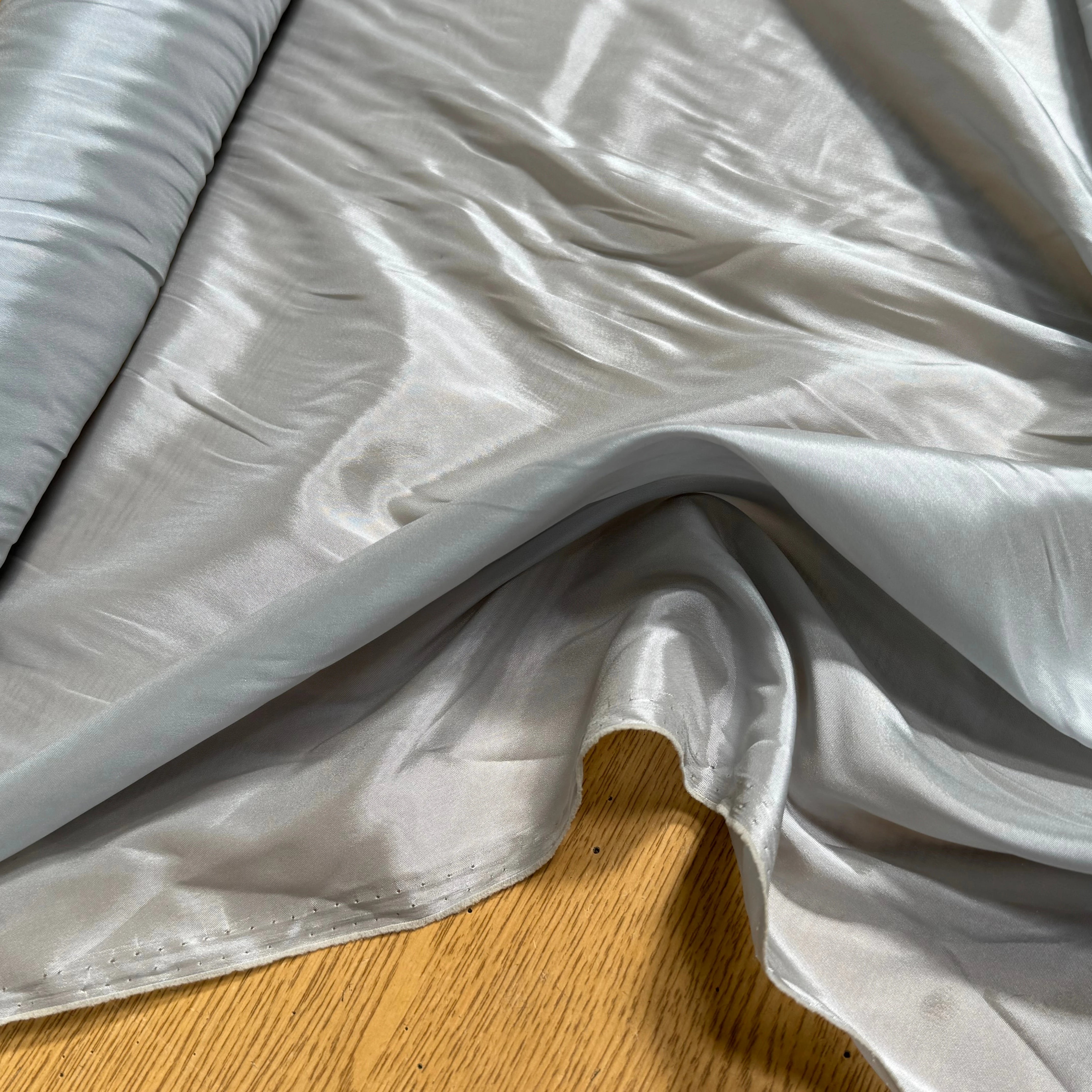 DOUBLURE SATINÉE STRETCH GRIS D'ACIER - My Little Coupon