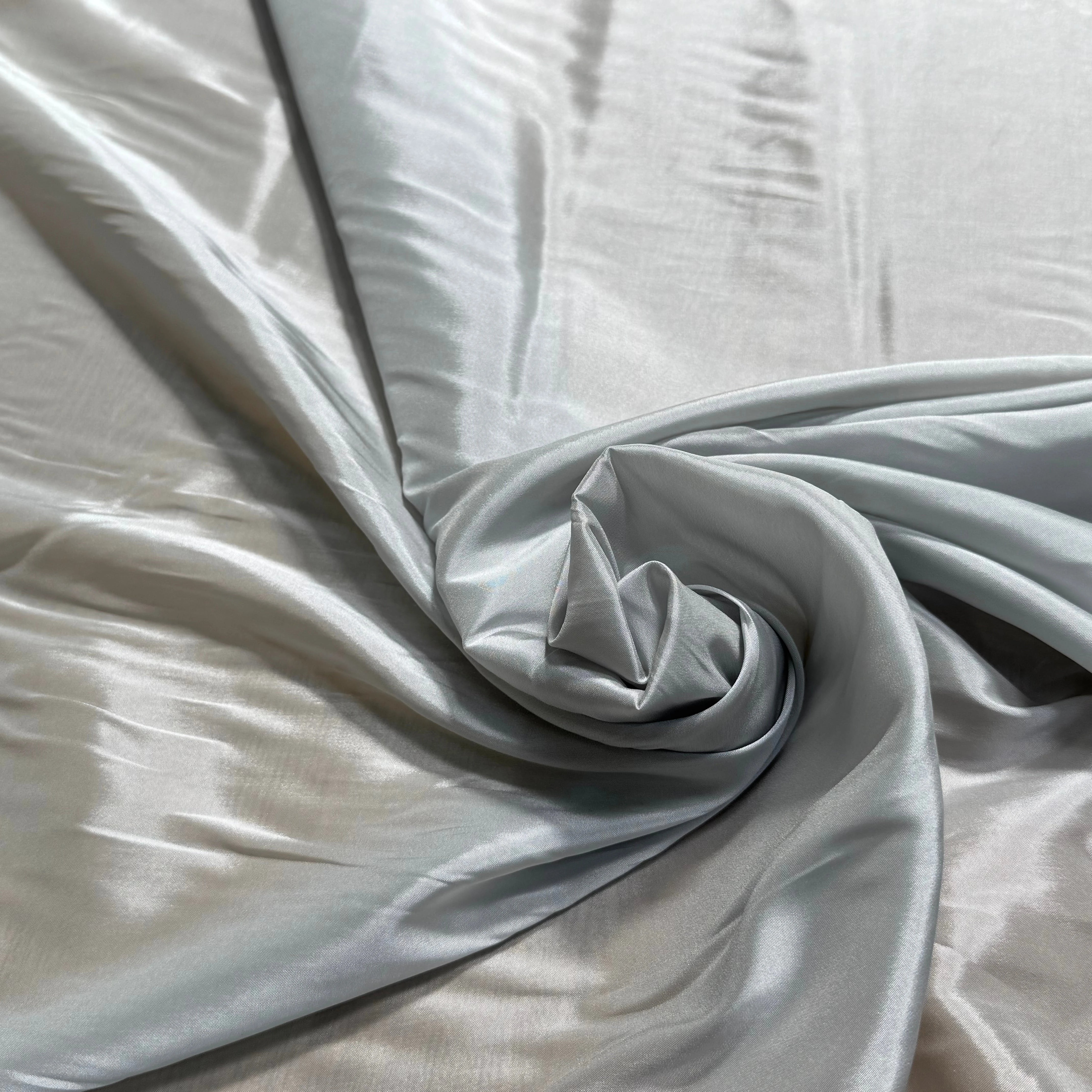 DOUBLURE SATINÉE STRETCH GRIS D'ACIER - My Little Coupon