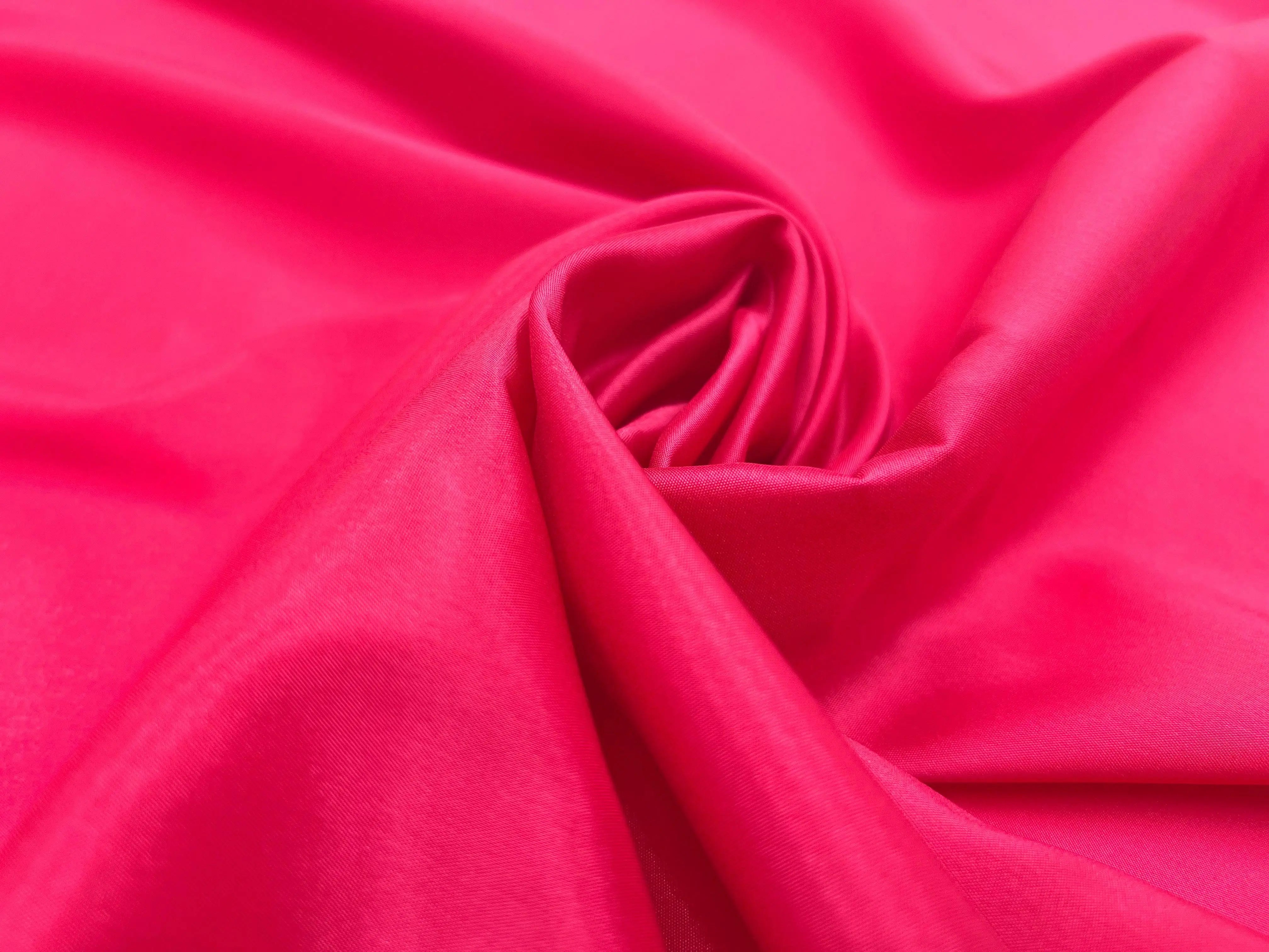 DOUBLURE TAFFETAS COQUELICOT STRETCH - coupon de tissu de 3 mĂštres - My Little Coupon - tissu - coudre