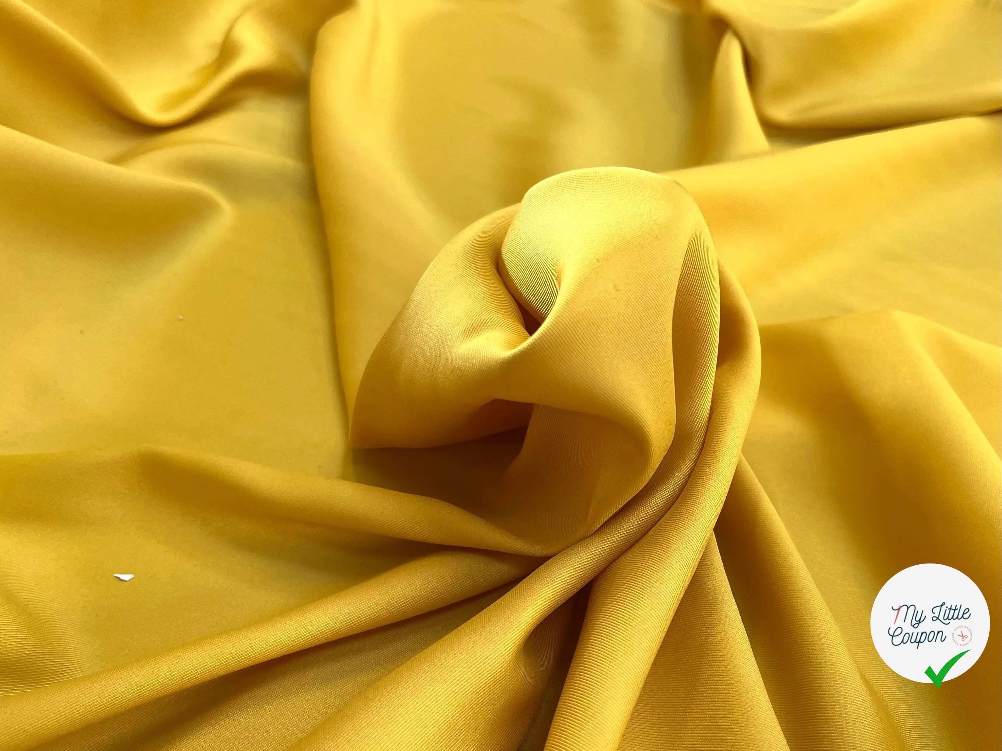 DOUBLURE UNI JAUNE BOUTON D'OR - My Little Coupon