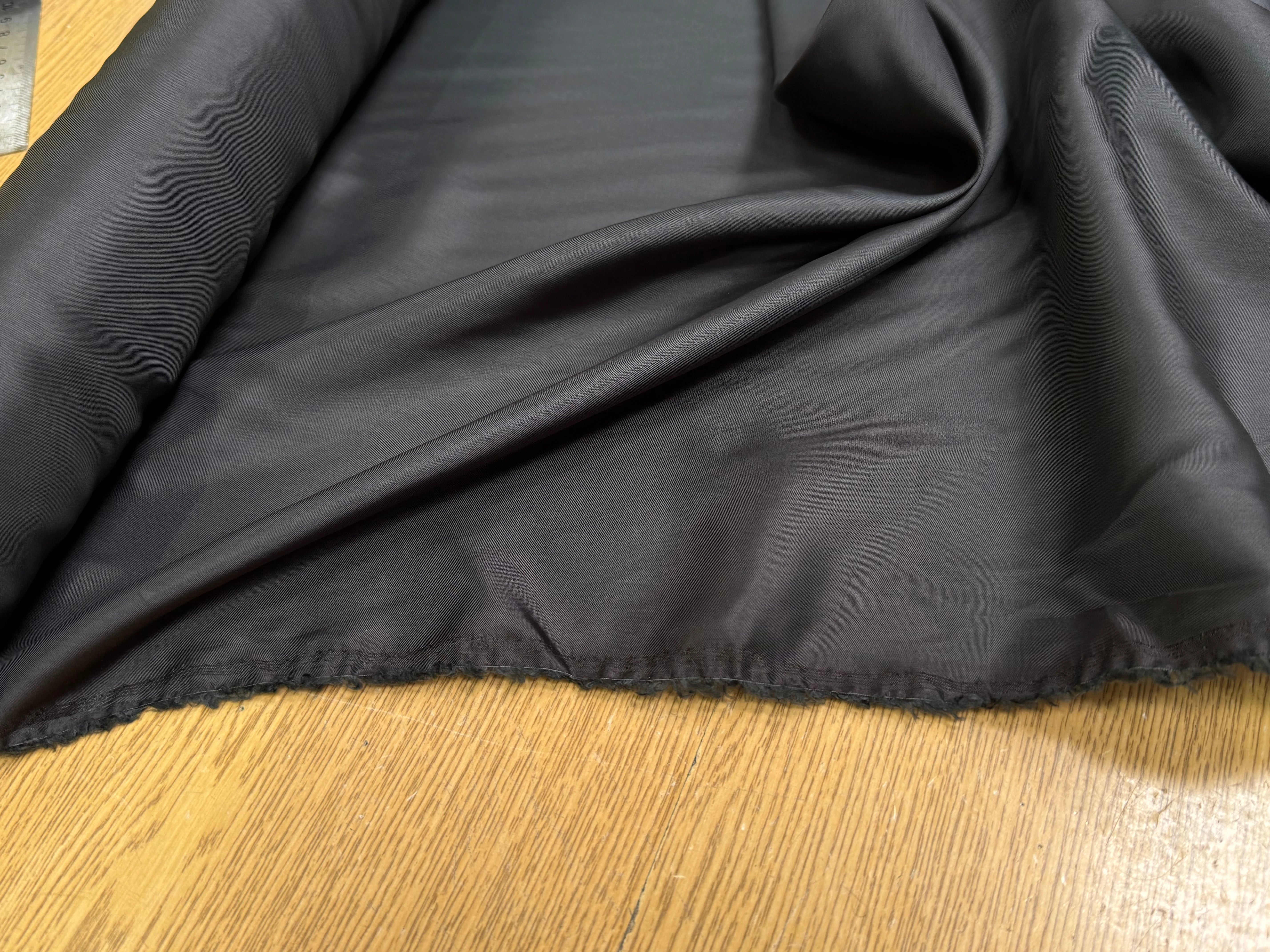 DOUBLURE VISCOSE FINE LISSE GRIS FONCÉ 80% VISCOSE - My Little Coupon