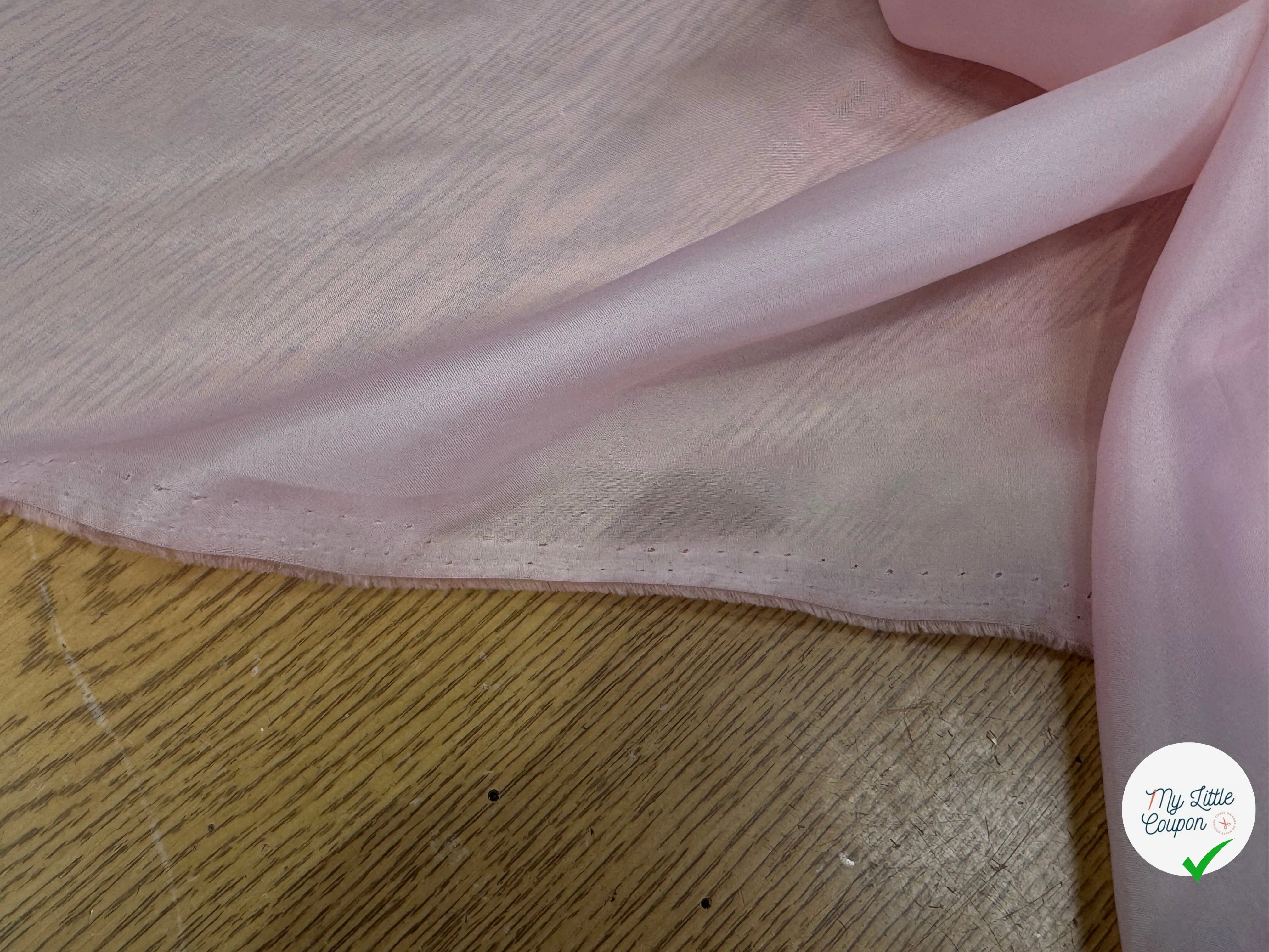 DOUBLURE VISCOSE FINE ROSE PALE - My Little Coupon