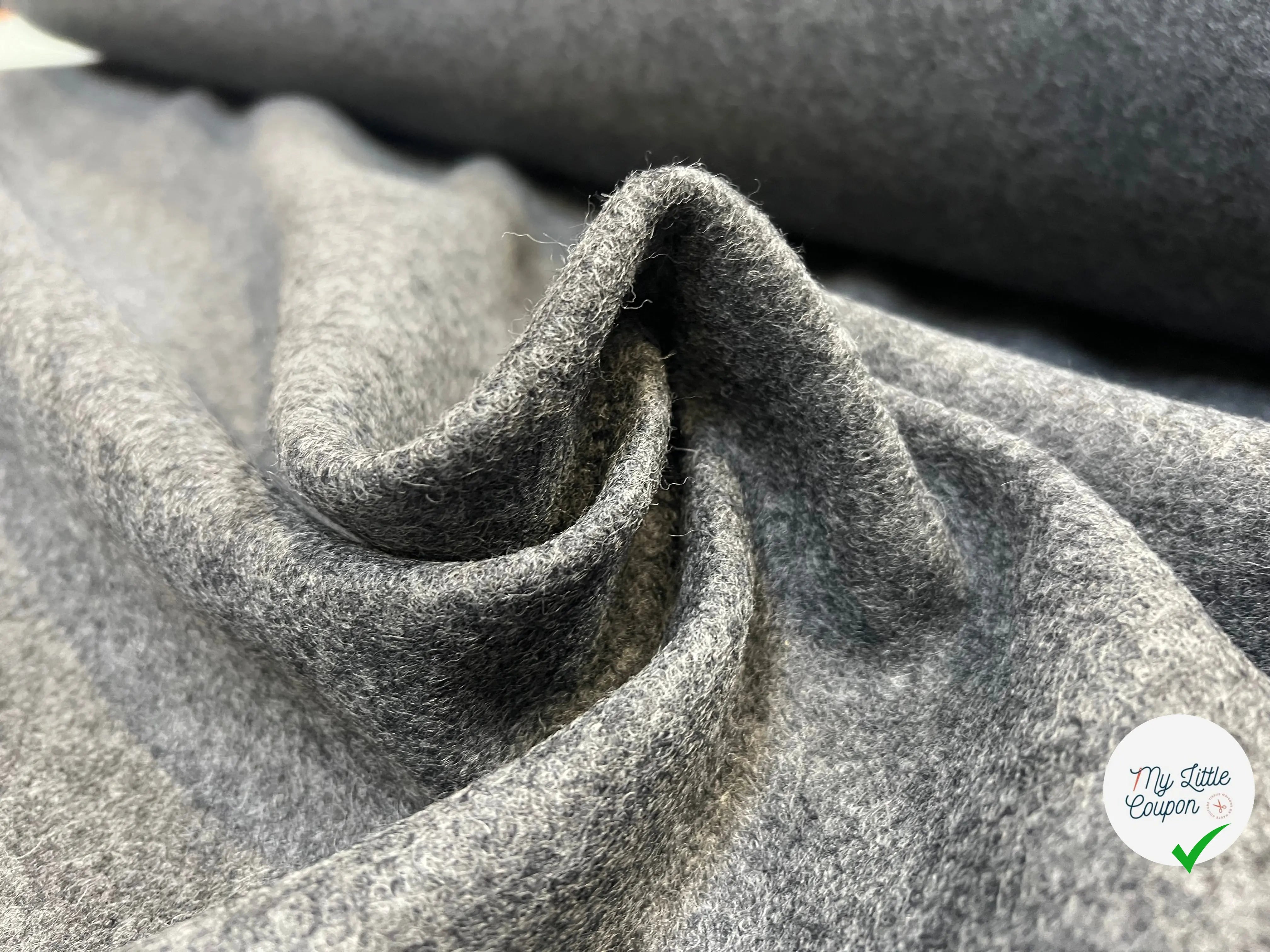 DRAP DE LAINE GRIS - My Little Coupon