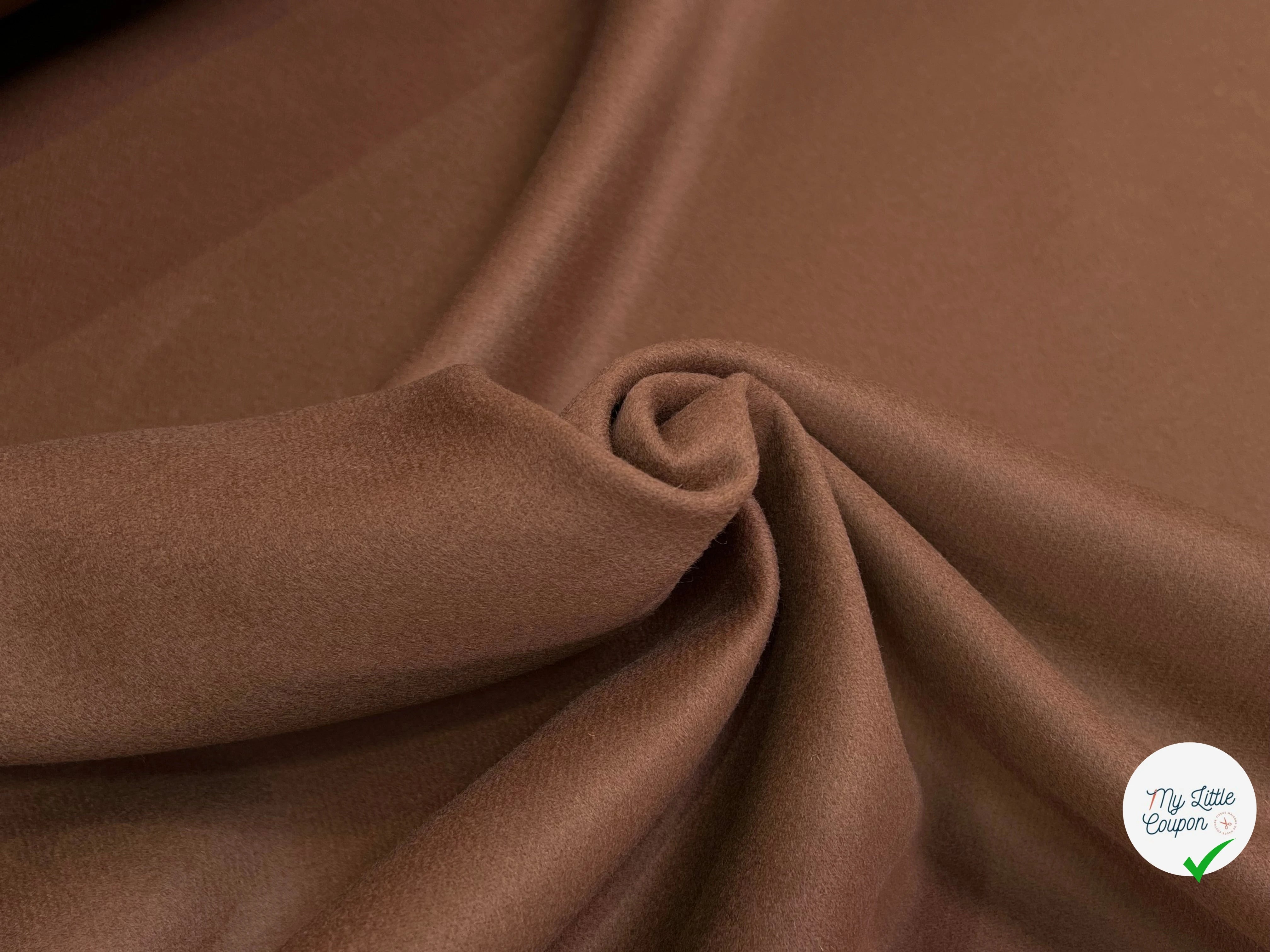 DRAP DE LAINE MARRON - My Little Coupon