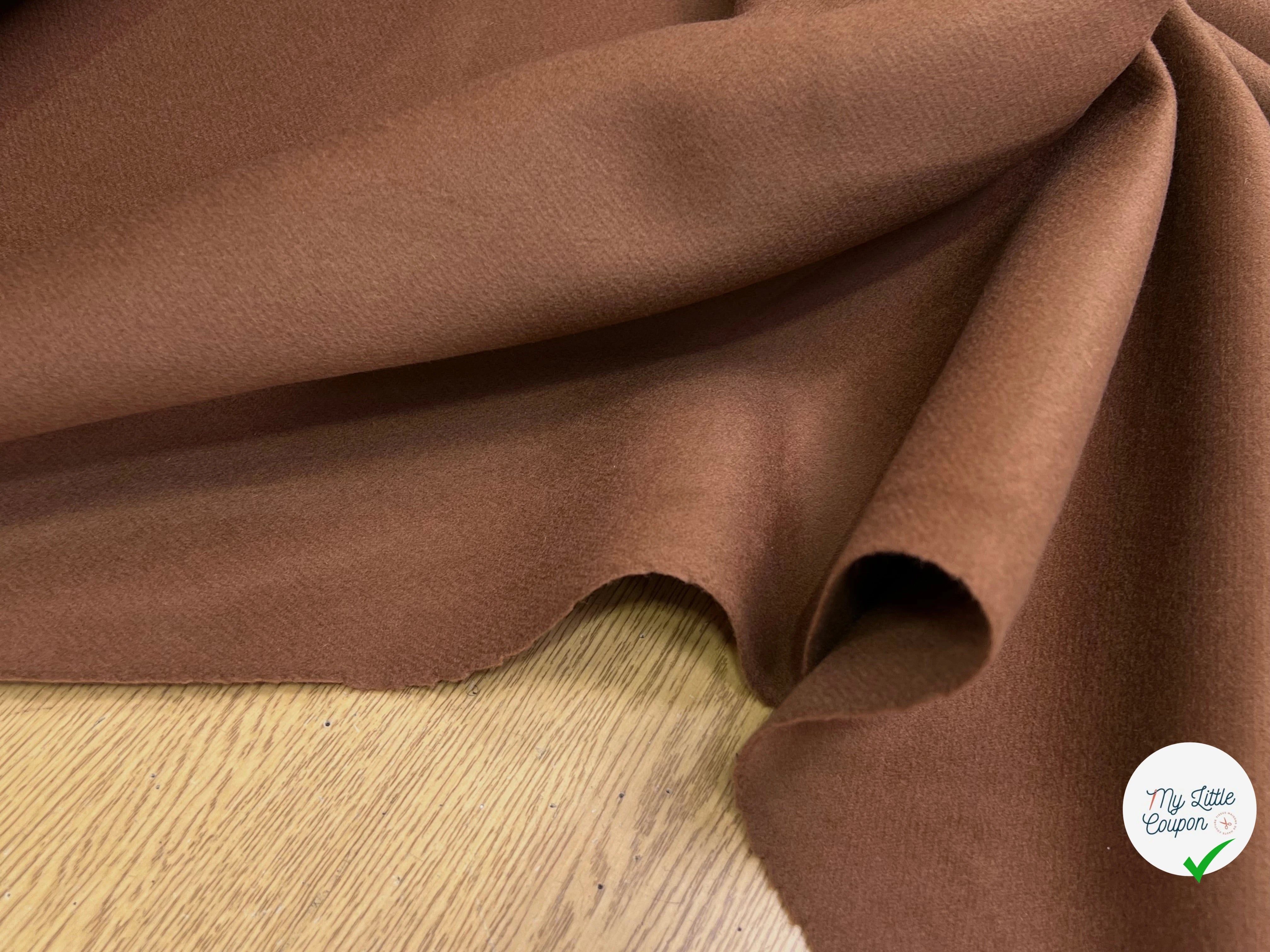 DRAP DE LAINE MARRON - My Little Coupon