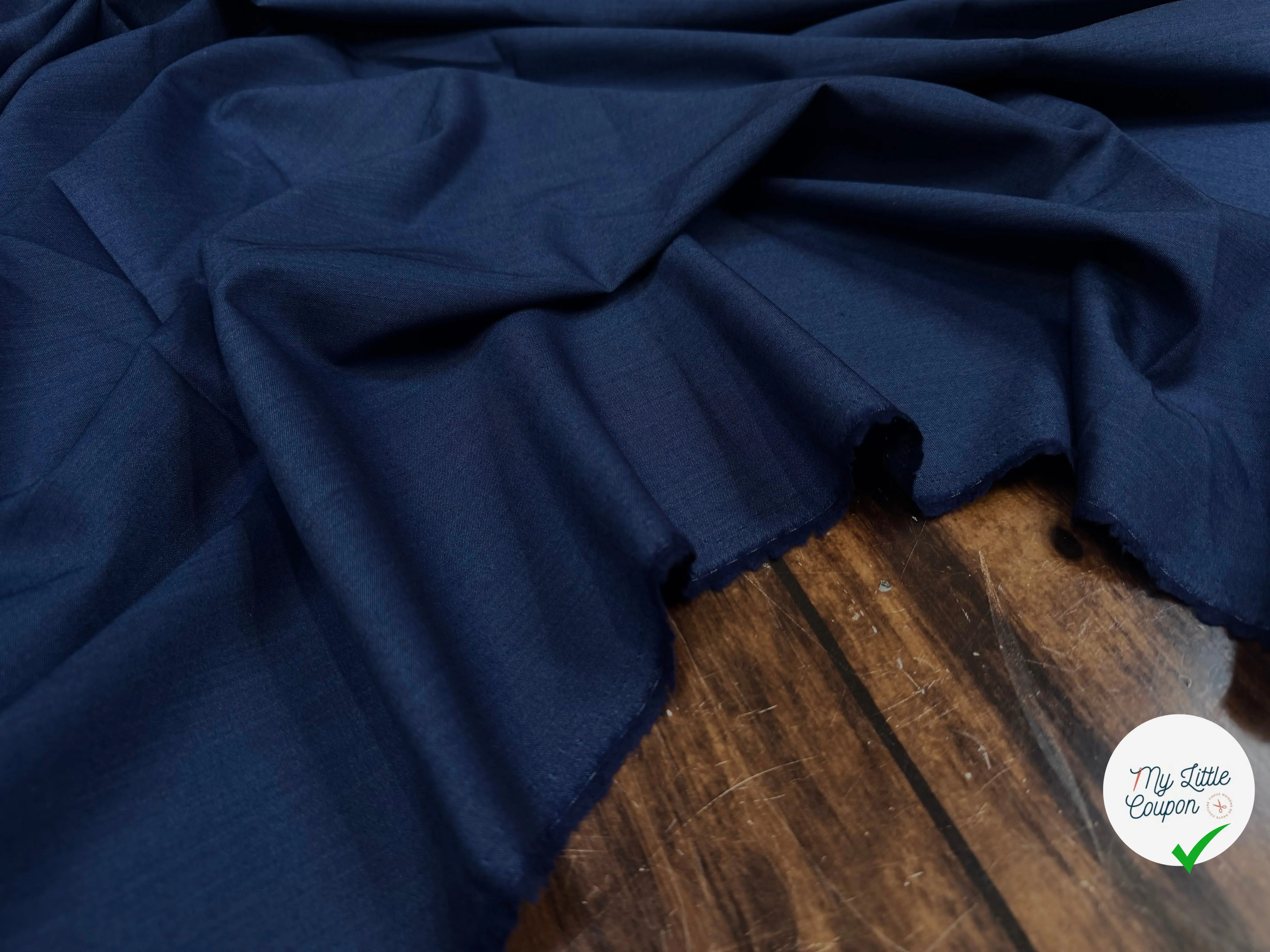 DRAPERIE 100% LAINE PRINCE SUPERBE BLEU - My Little Coupon