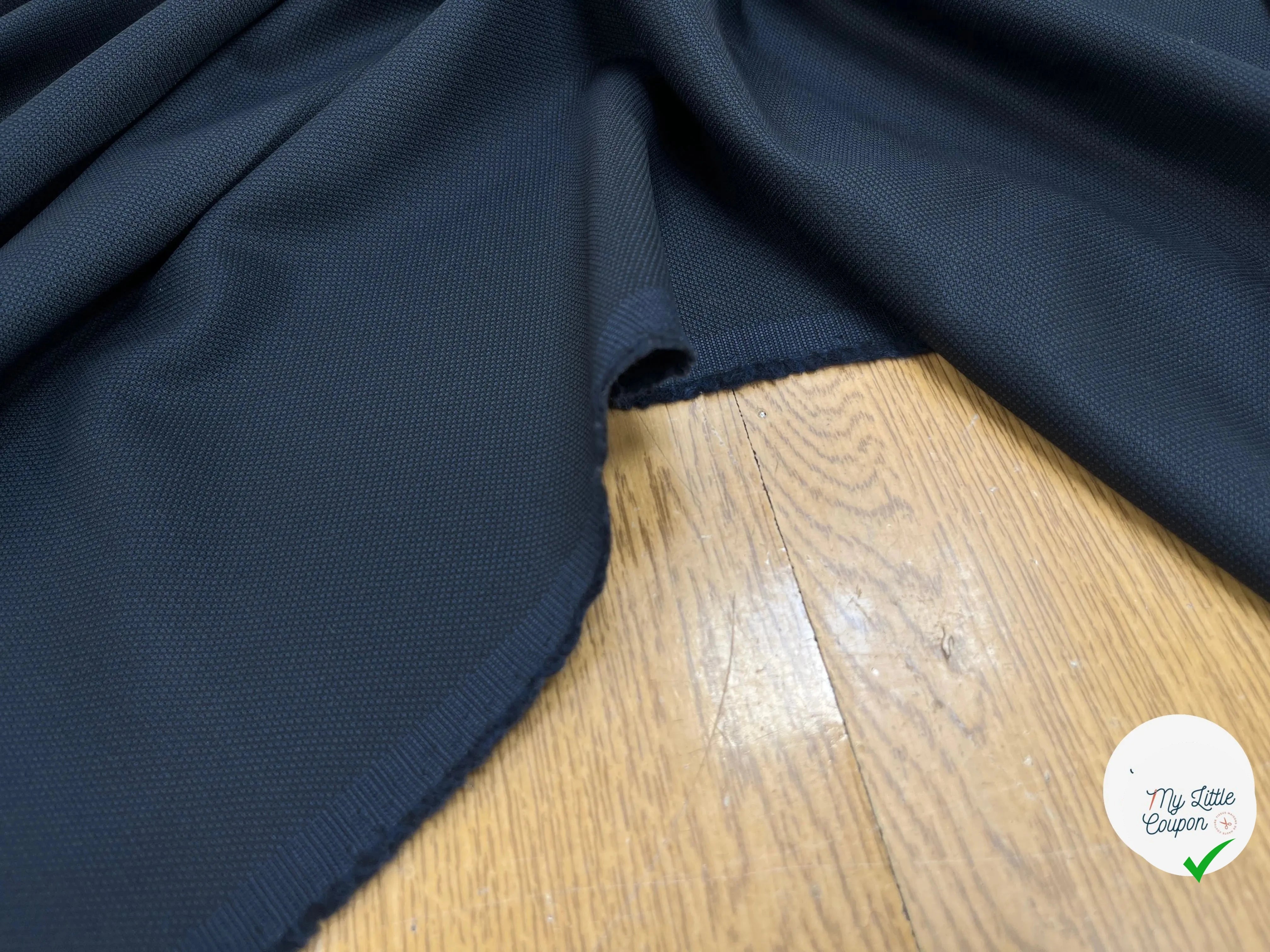 DRAPERIE BELLE TENUE 100% LAINE ESPRIT NID D'ABEILLE - My Little Coupon