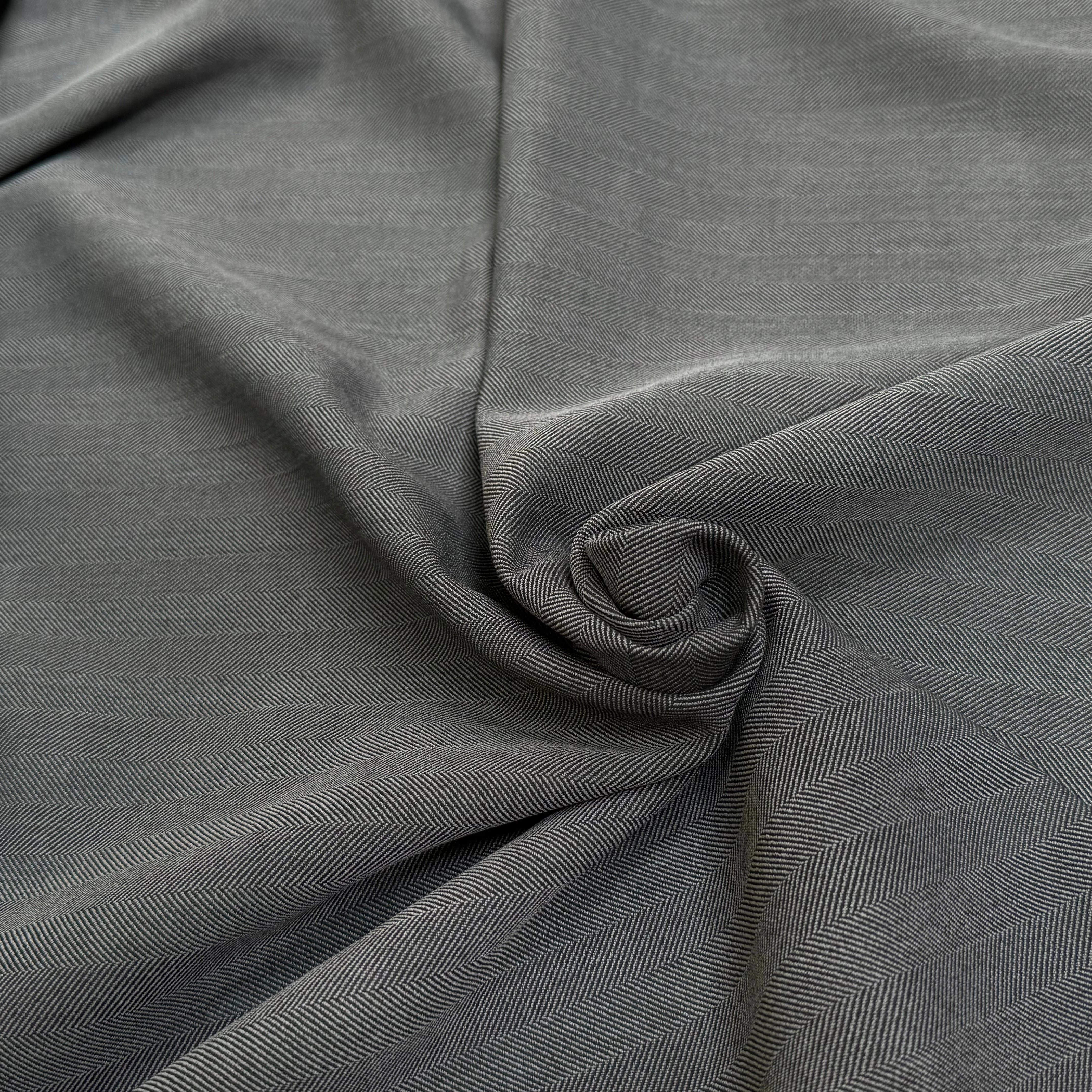 DRAPERIE CHEVRON STRETCH GRIS BELLE TENUE - My Little Coupon