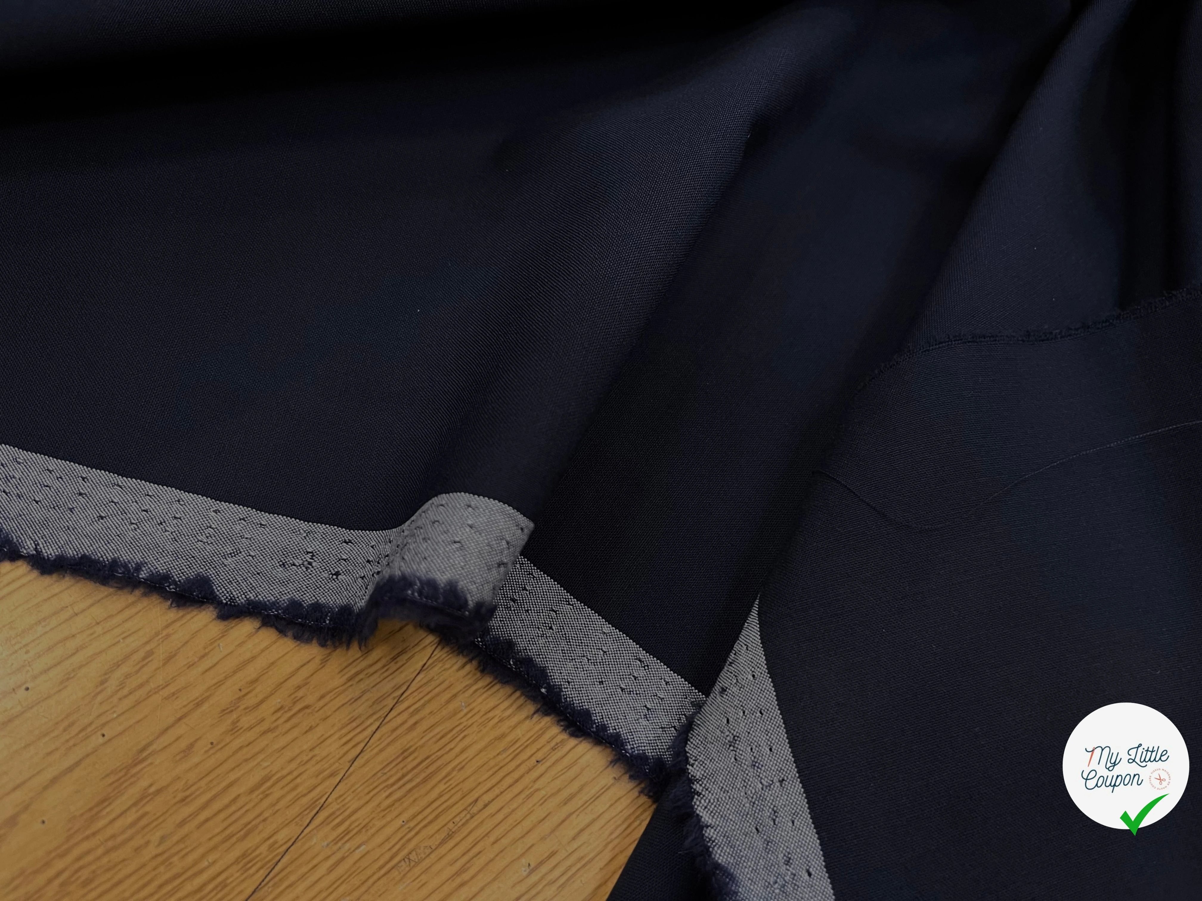 DRAPERIE DE LAINE BLEU&NUIT DEPERLANTE TRES CHIC - My Little Coupon
